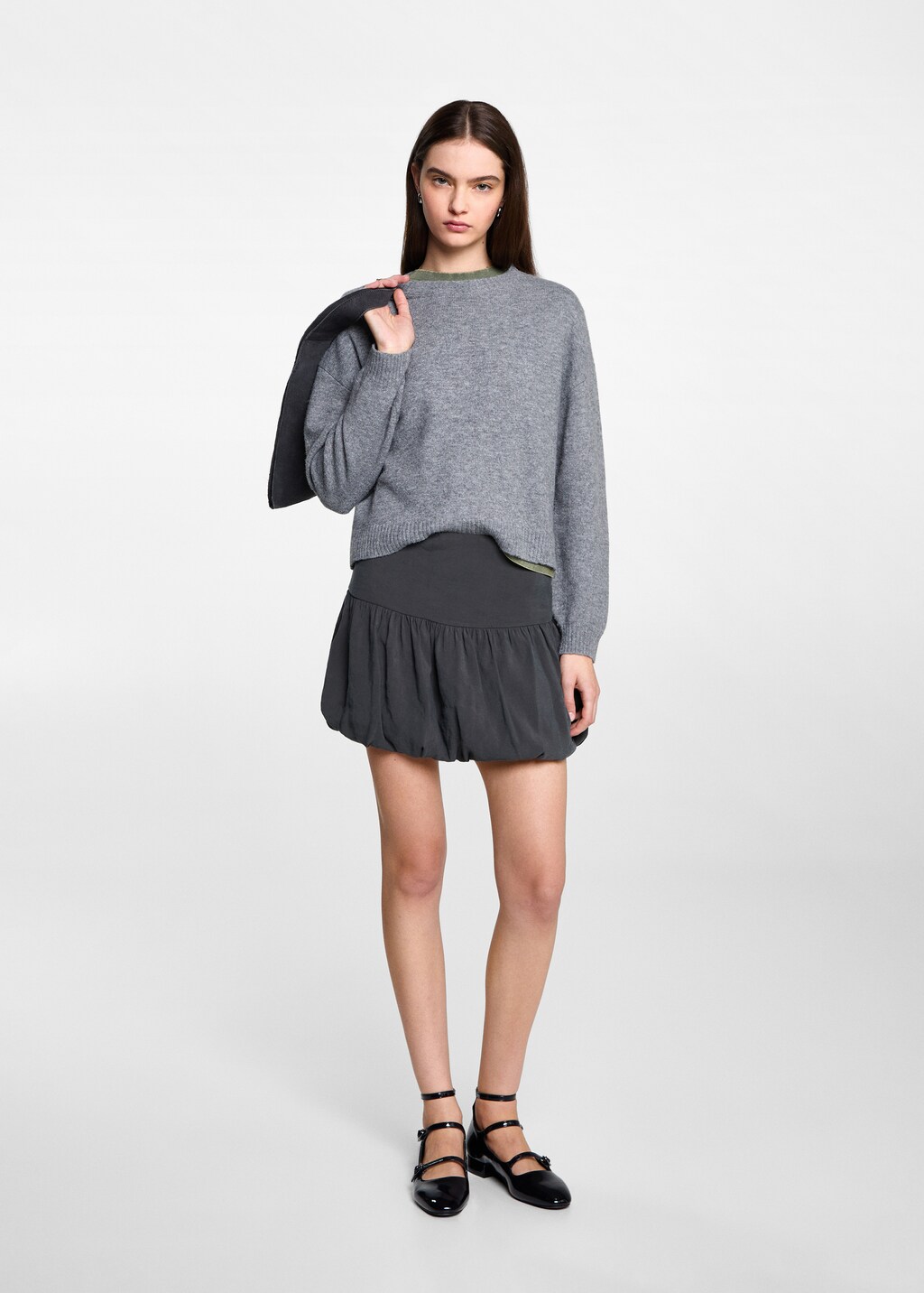 andmary nini balloon skirt ブラック ANDMARY】Nini balloon skirt