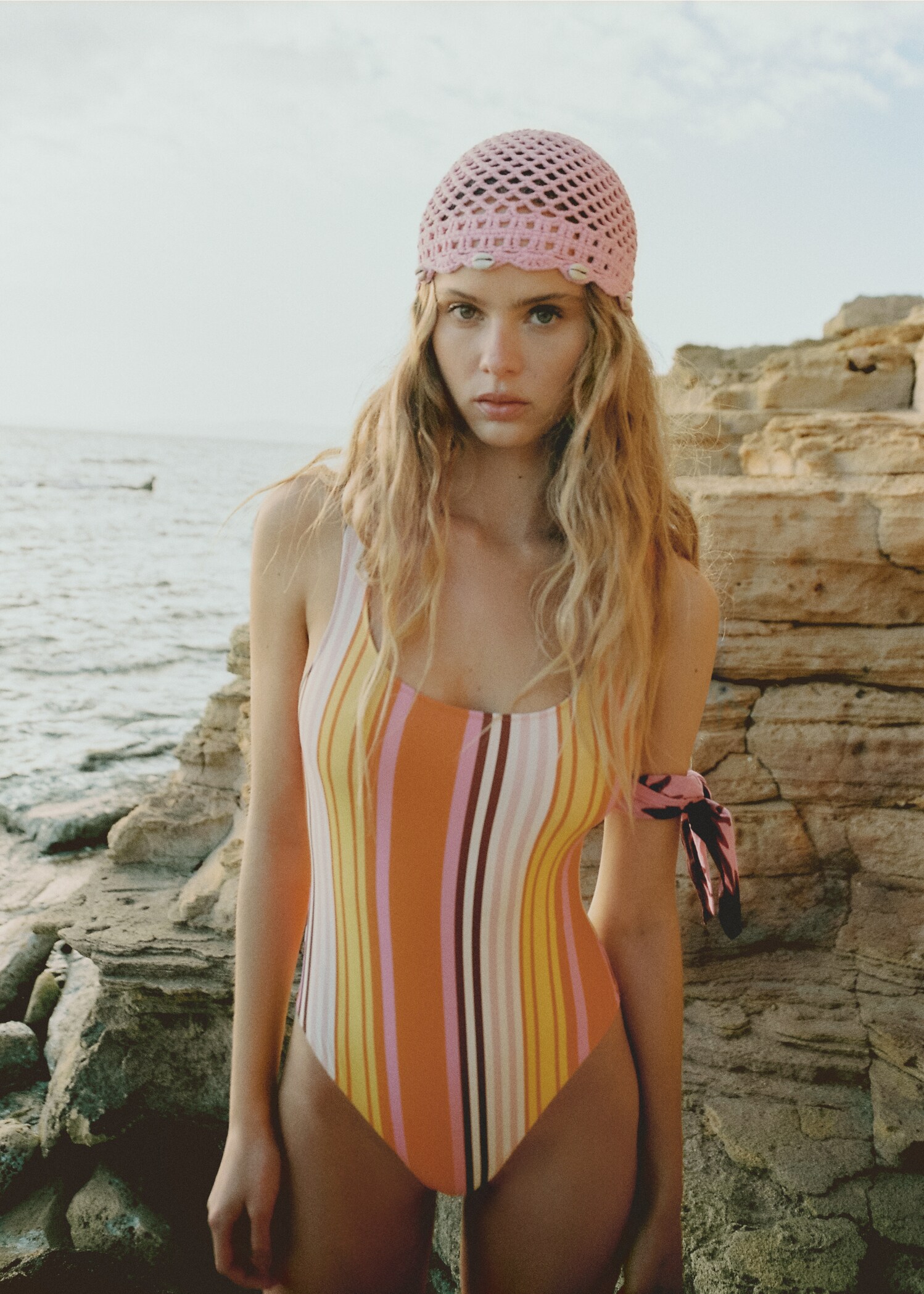Gorro casquete crochet - Plano general