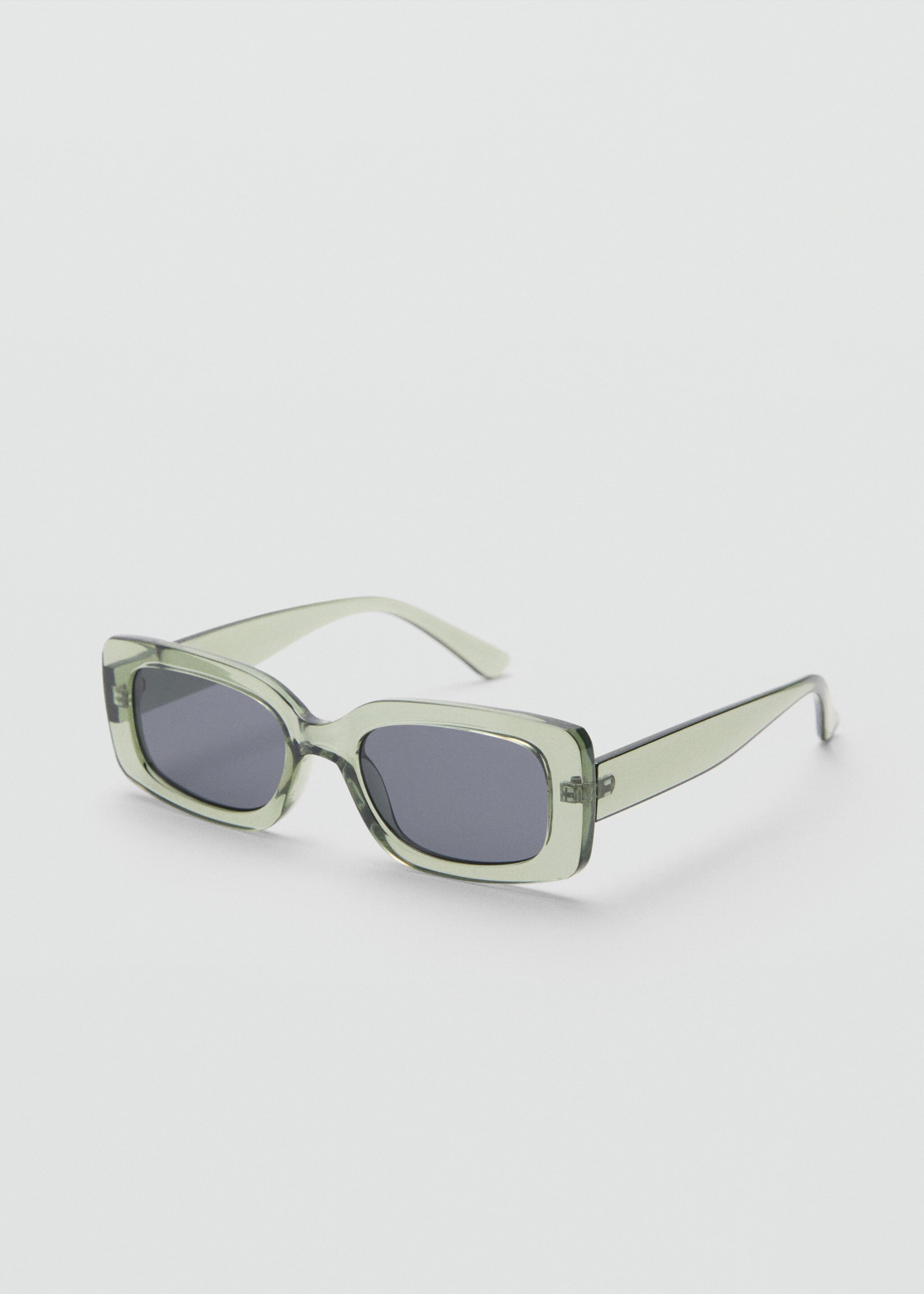 Resin frame sunglasses - General plane, Pastel Green. Ref: 77040219-00.