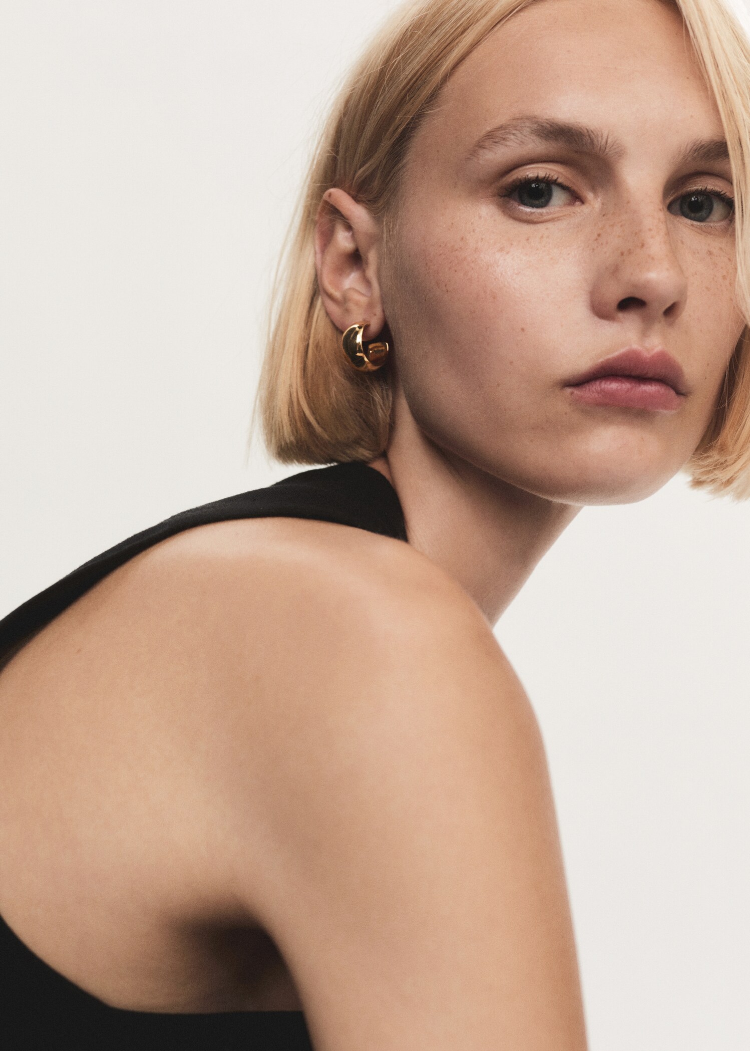 Set pendientes aros - Plano general