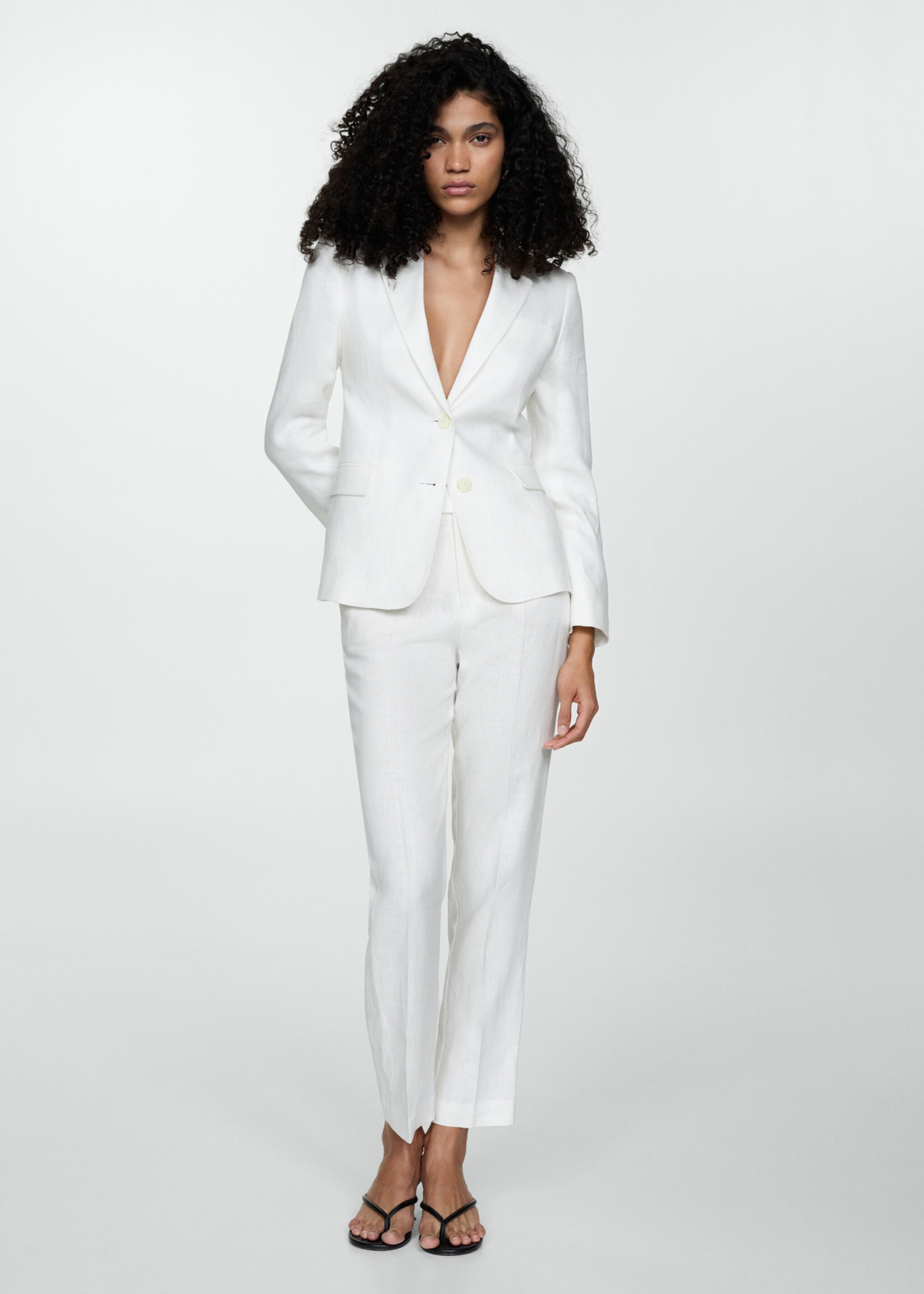 Pantalons vestit lli - Pla general