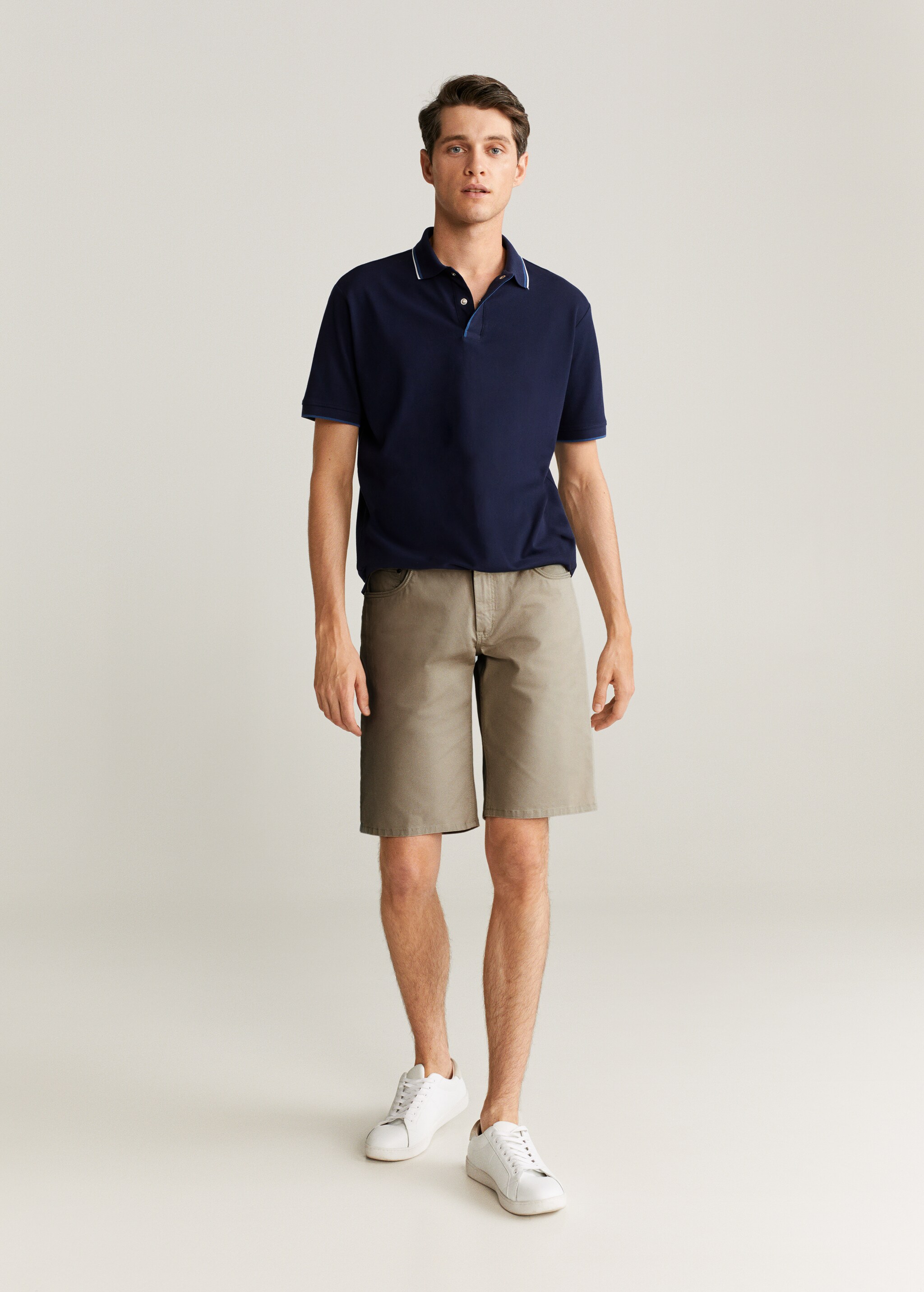 Bermudas algodón bolsillos - Plano general