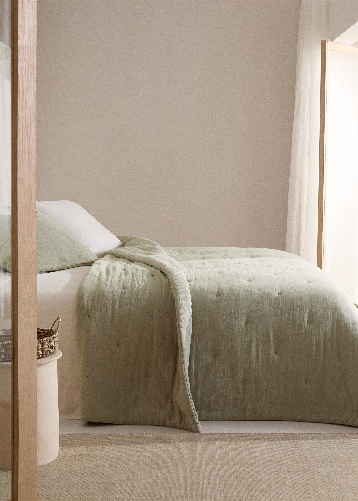 Edredó 100% cotó textura - Pla general