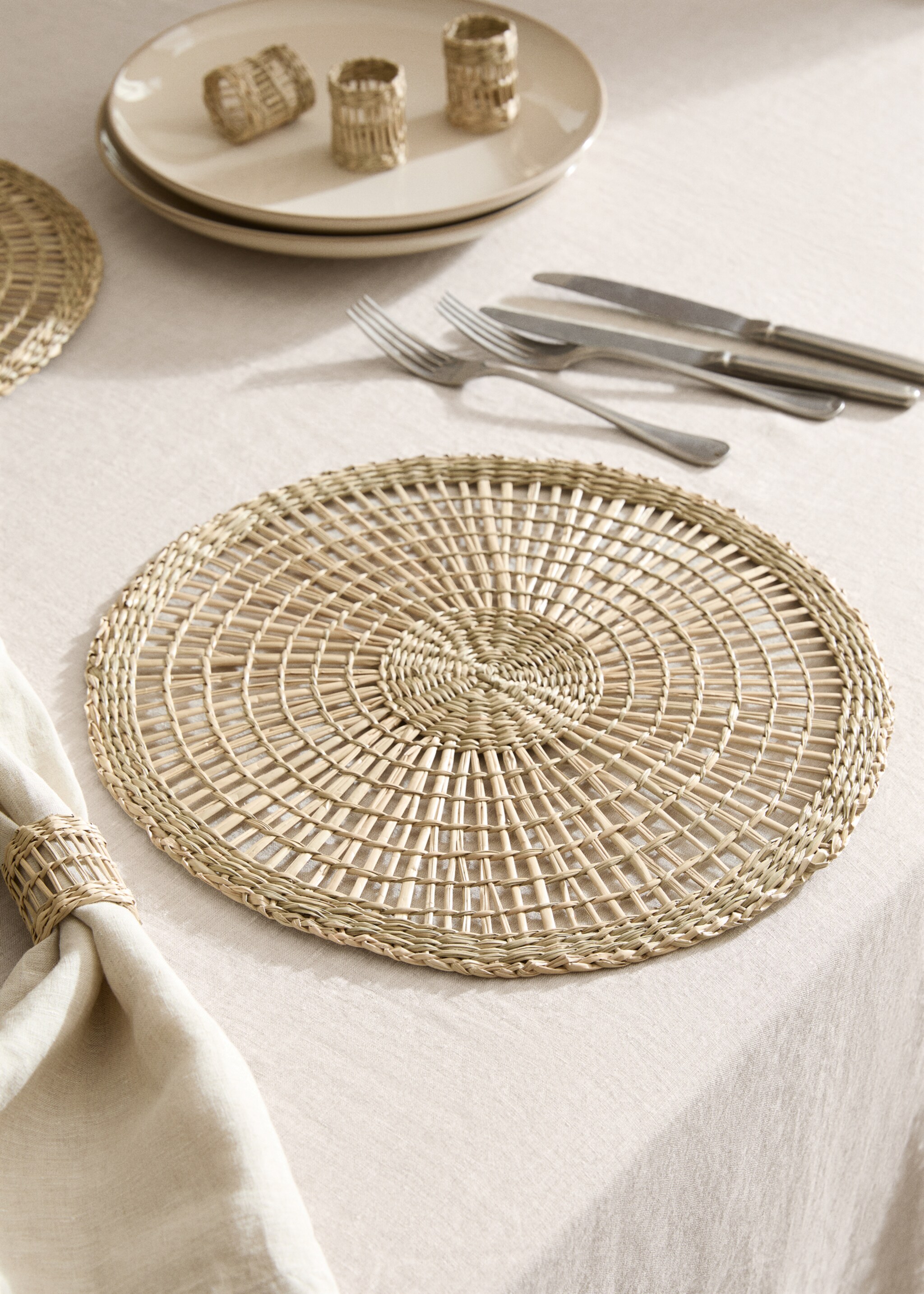 Individual fibres naturals - Pla general, Marró. Ref: 77040604-00.