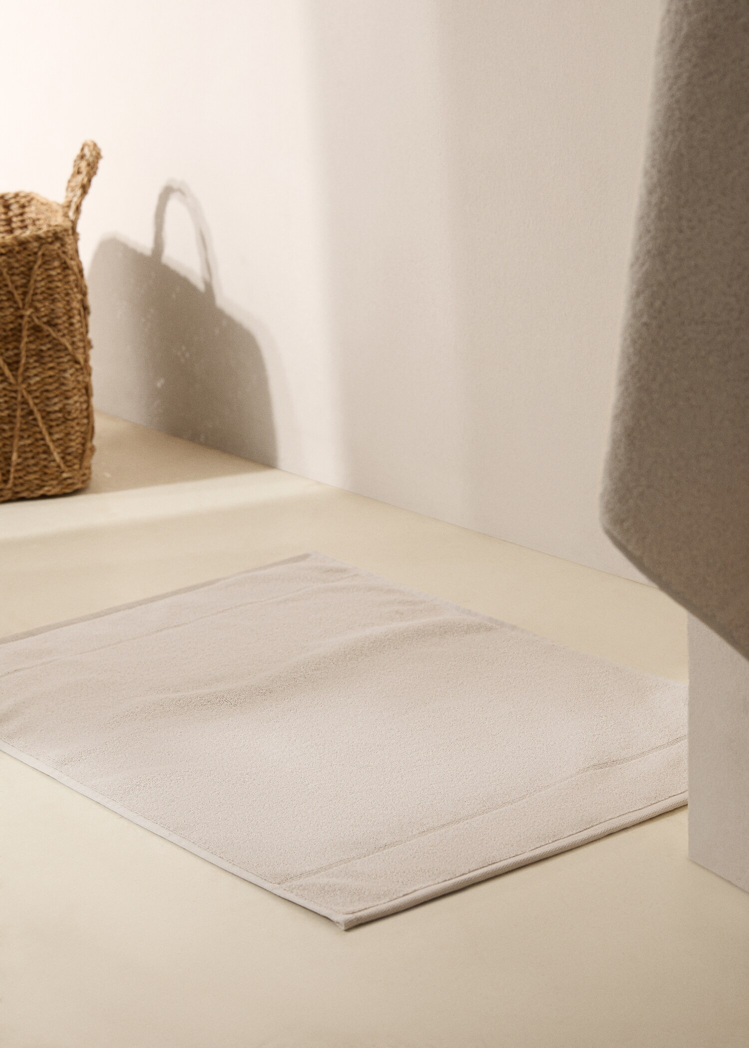Cotton bath mat - General plane