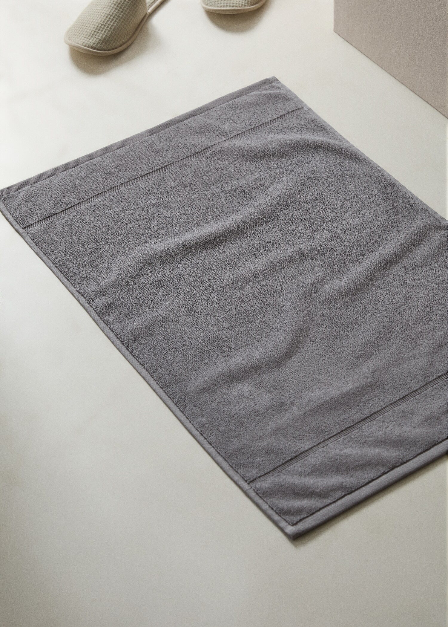 Cotton bath mat - General plane