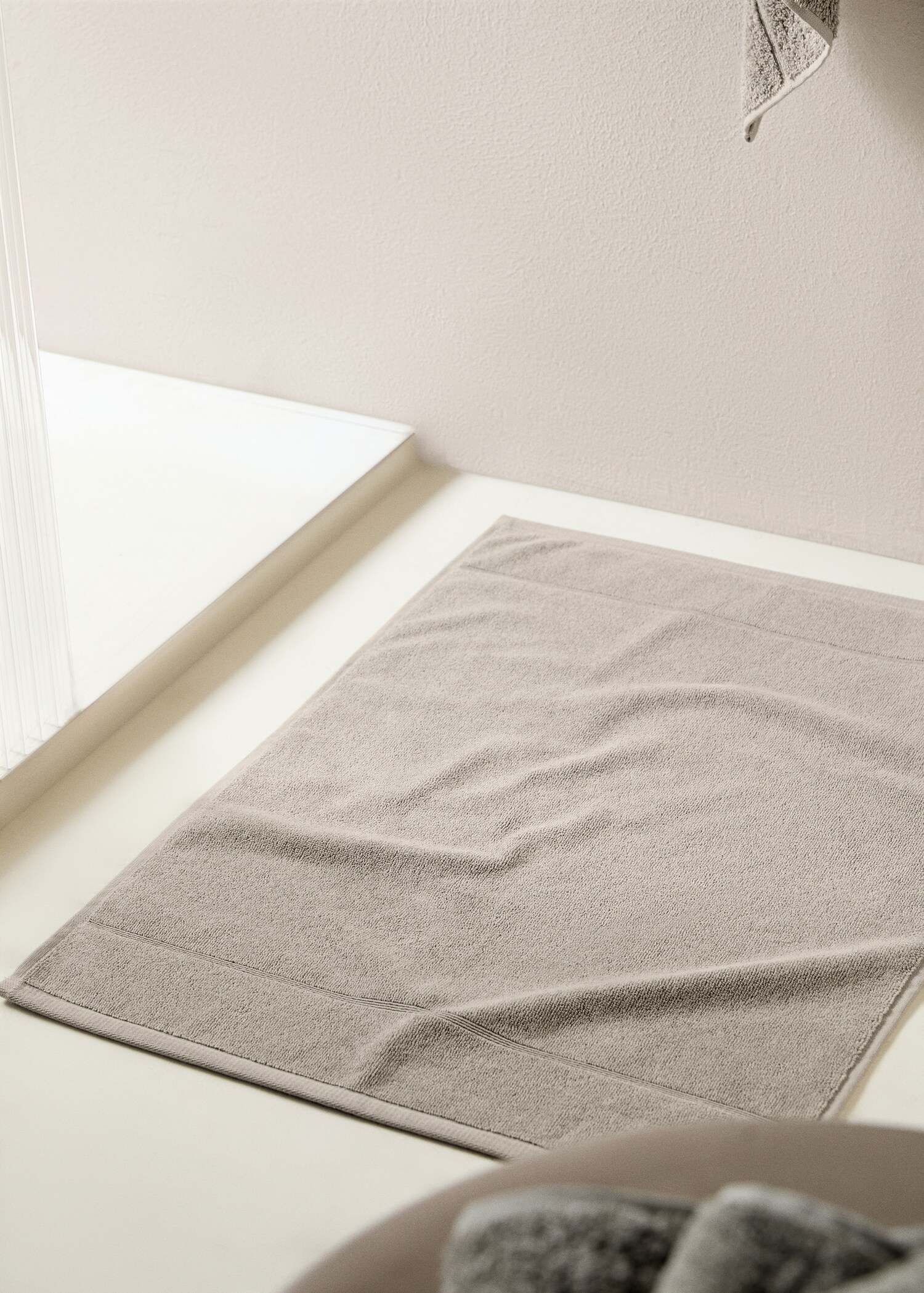 Cotton bath mat - General plane