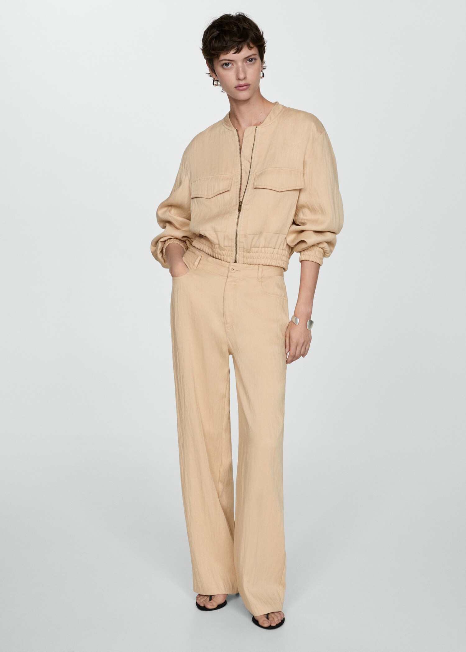 Pantaloni diritti fluidi - Piano generale