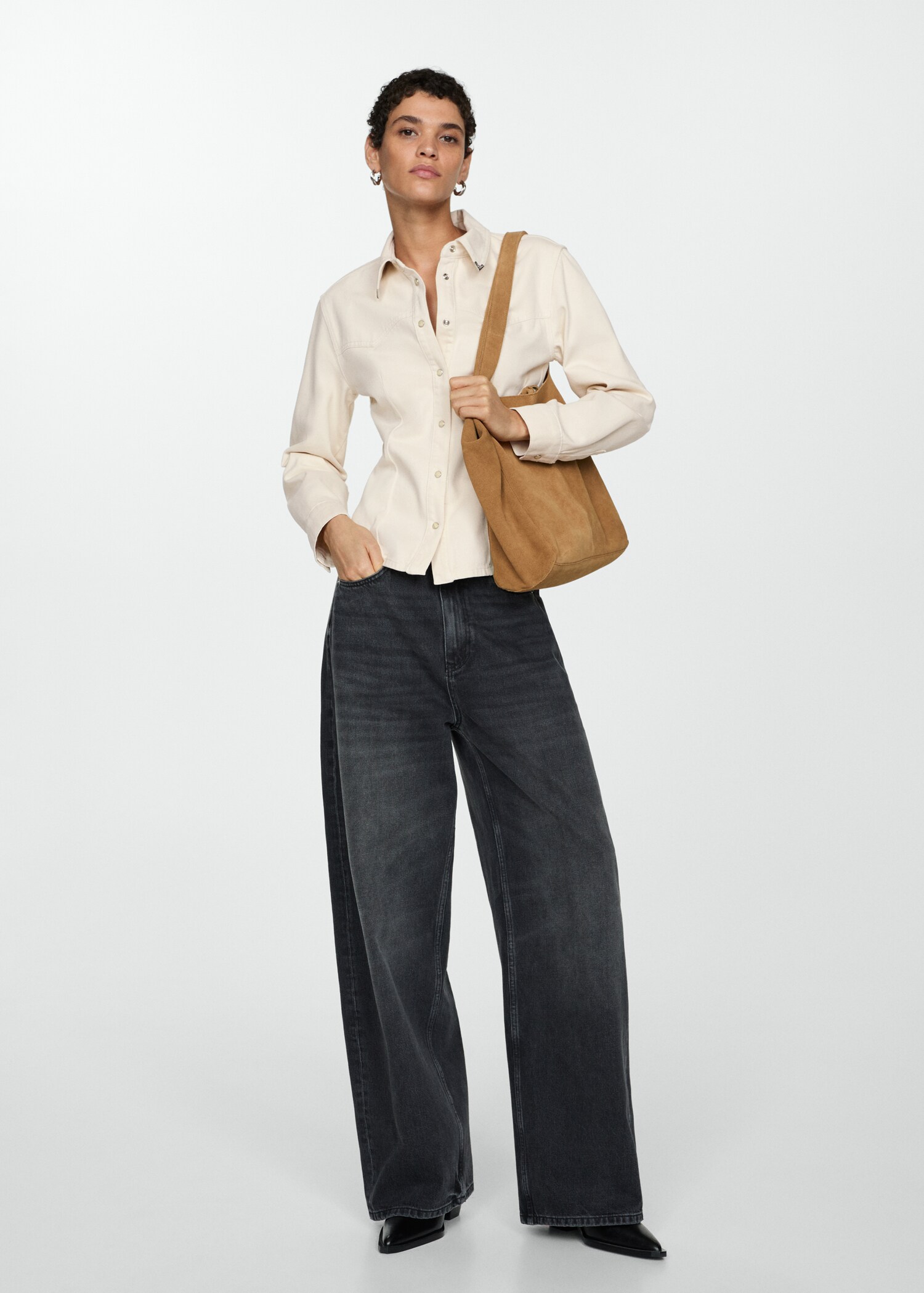 Camicia denim avvitata - Piano generale