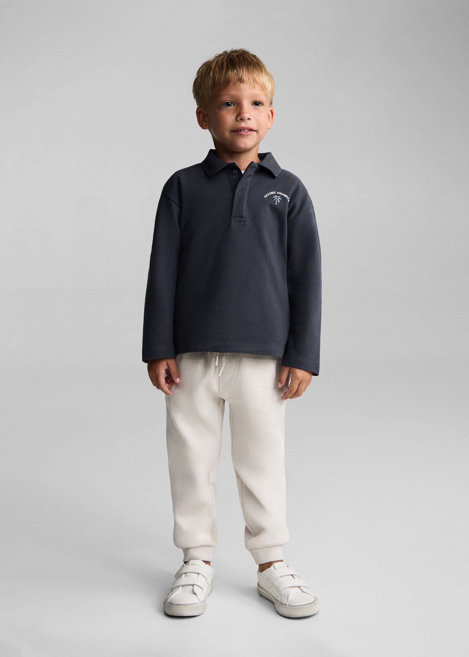 Polo algodón estampado - Plano general