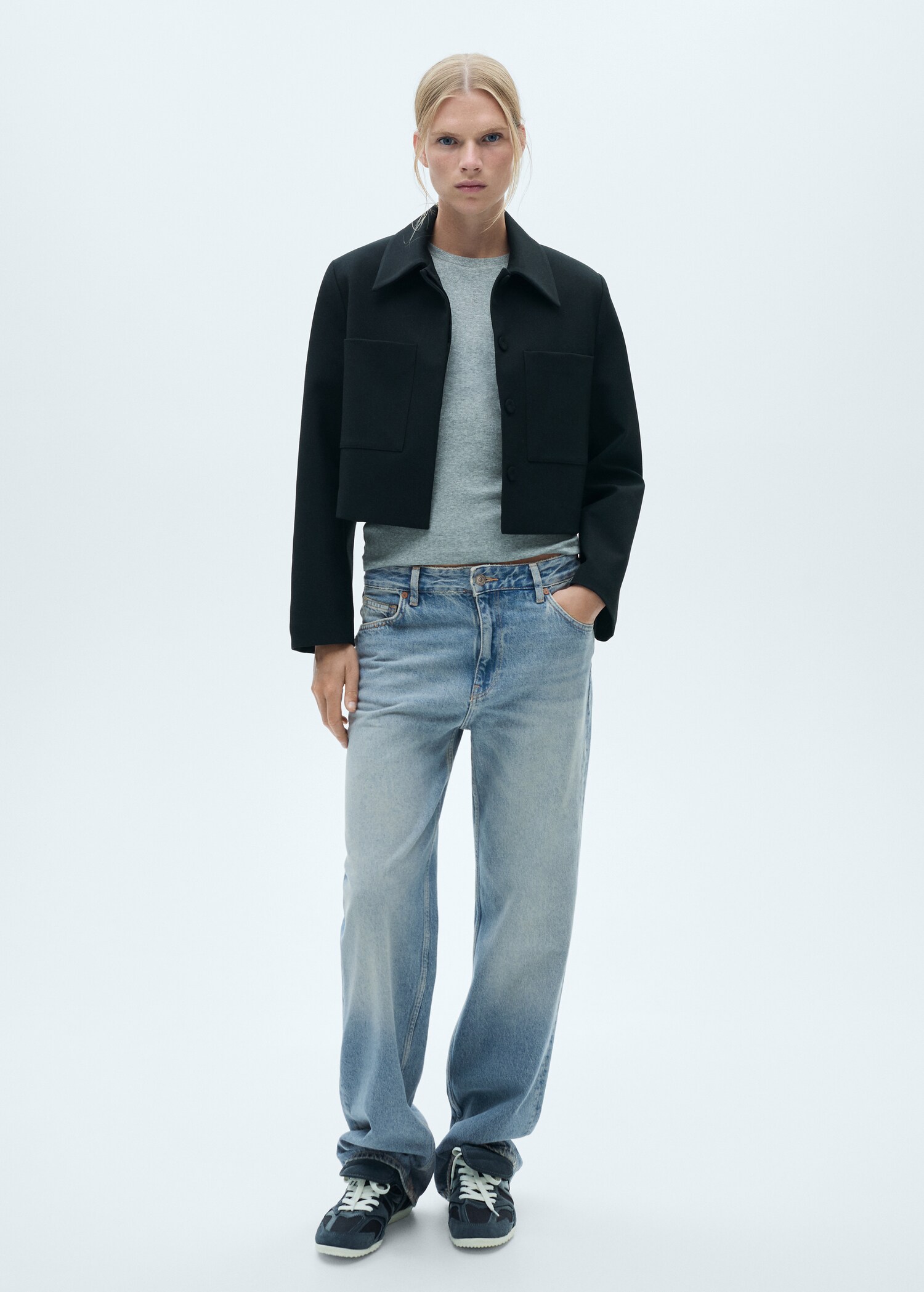 Jeans diritti vita bassa - Piano generale