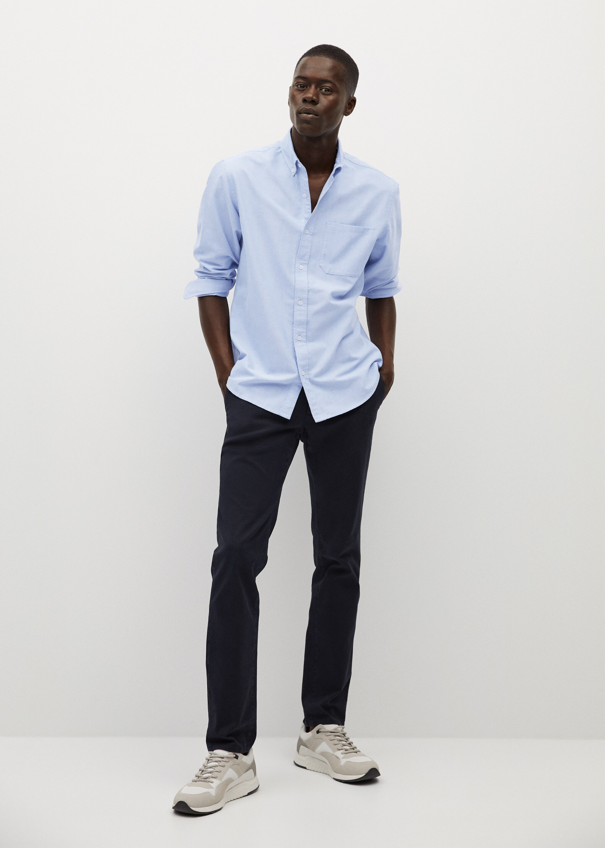 Camisa regular fit algodón - Plano general