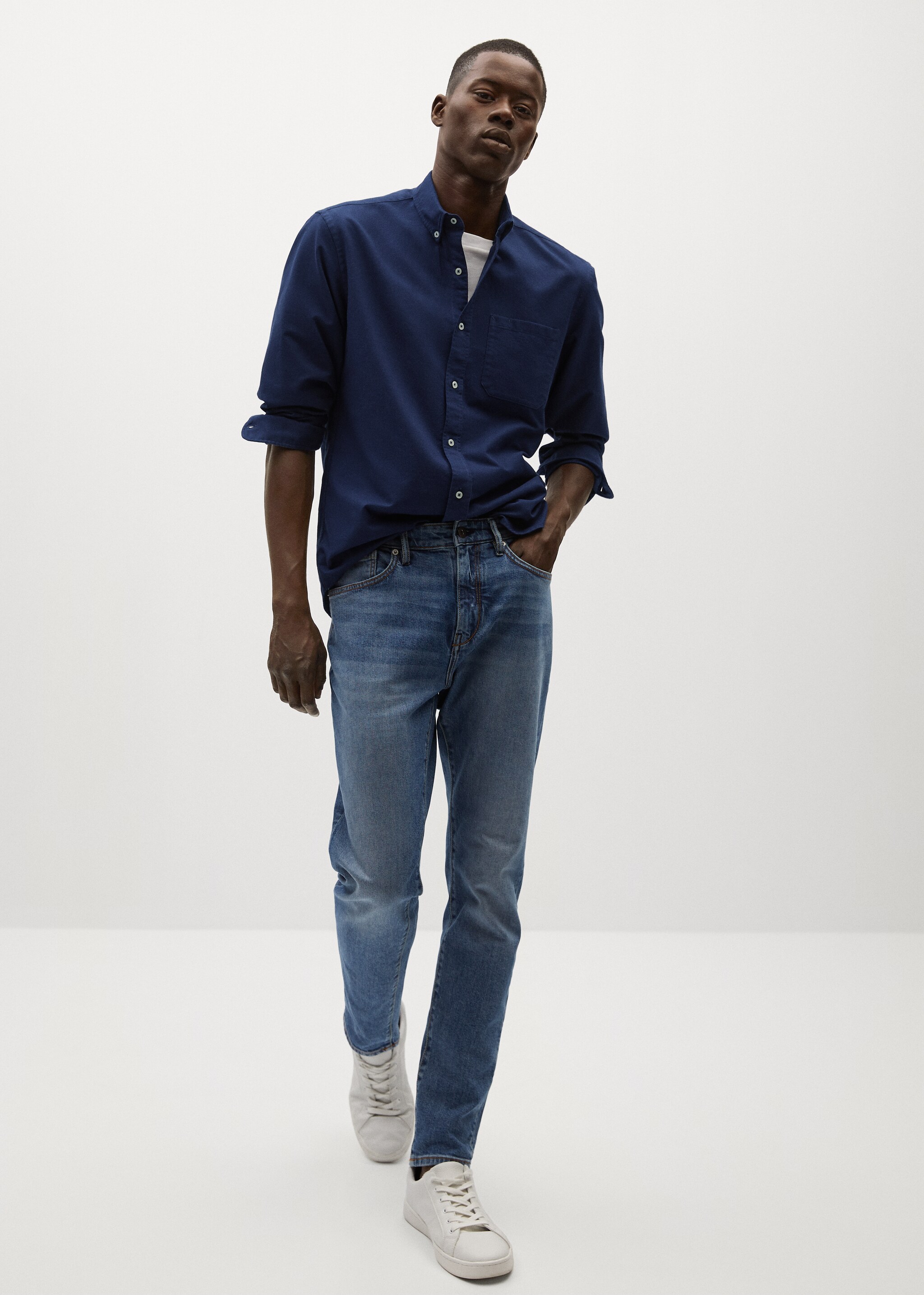 Camisa regular fit algodón - Plano general