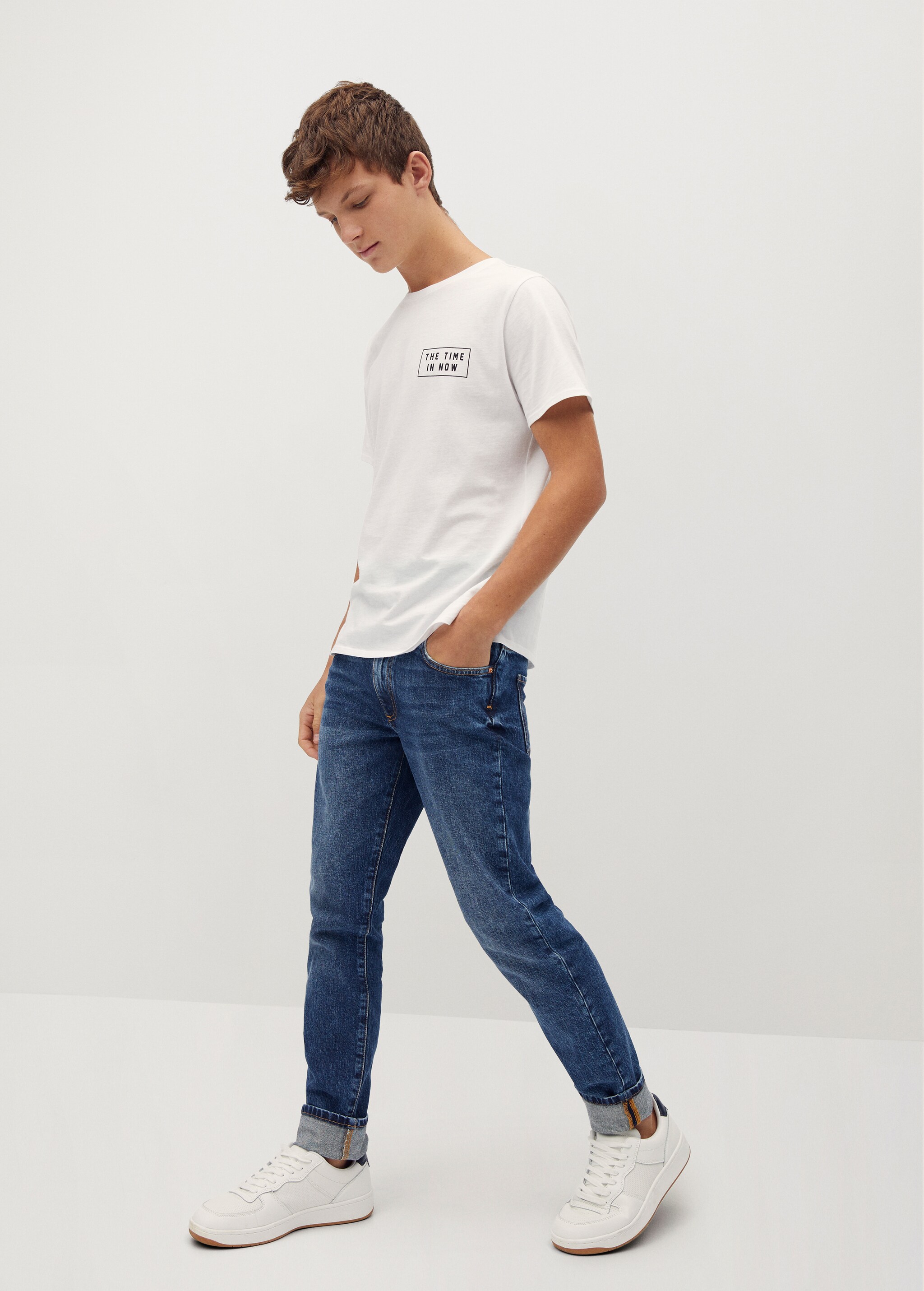 Camiseta algodón orgánico mensajes - Plano general