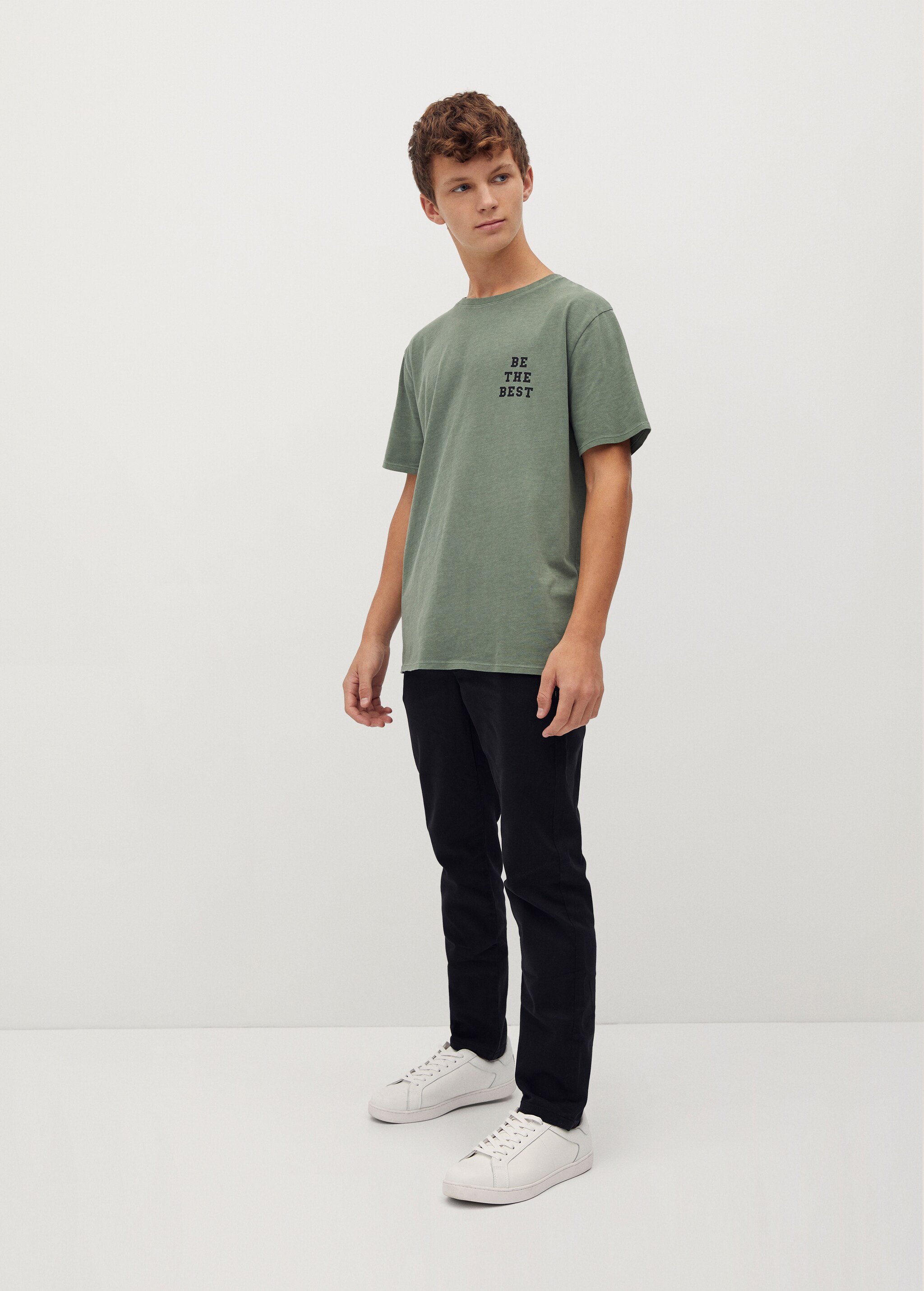 Camiseta algodón orgánico mensajes - Plano general