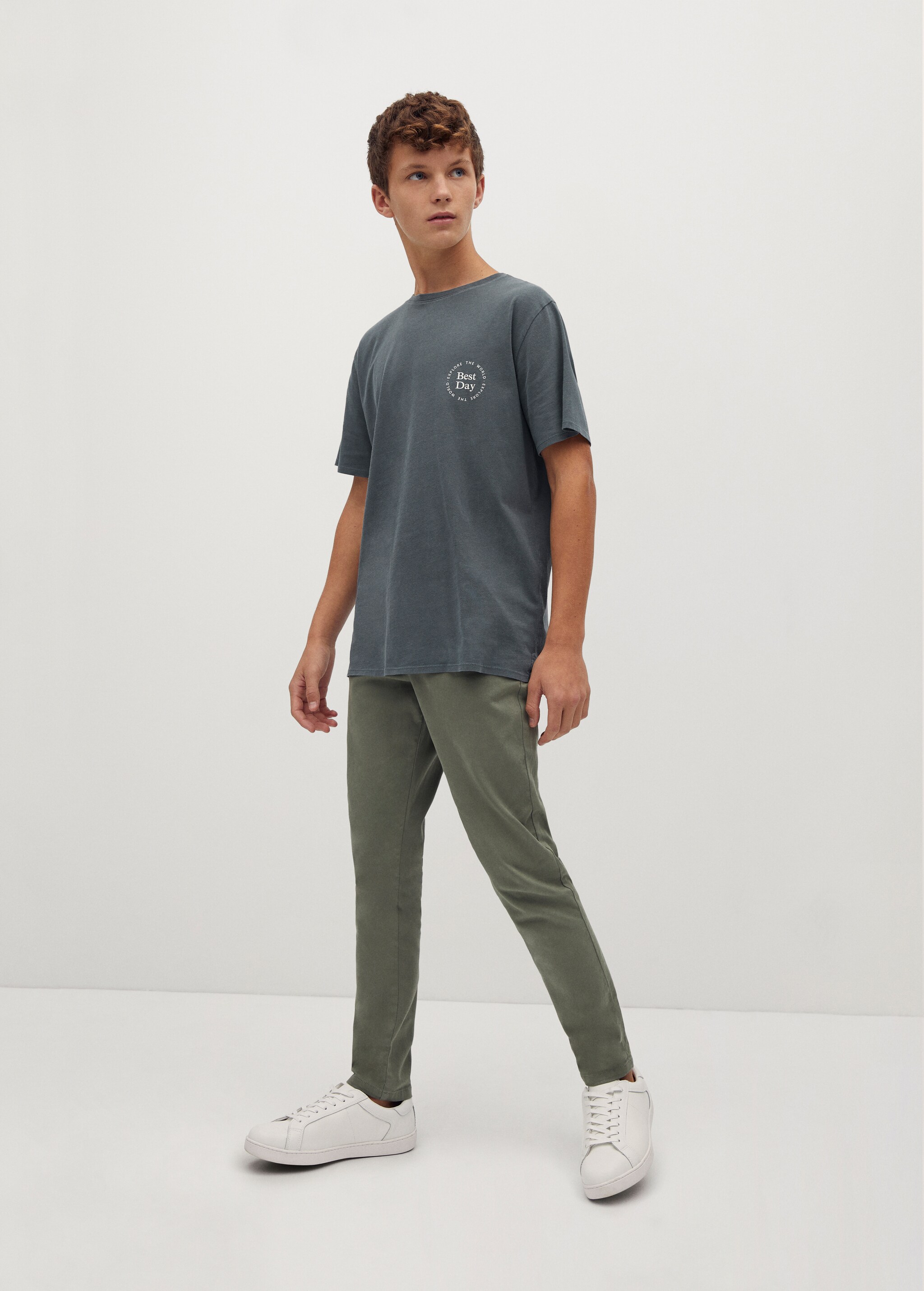 Camiseta algodón orgánico mensajes - Plano general