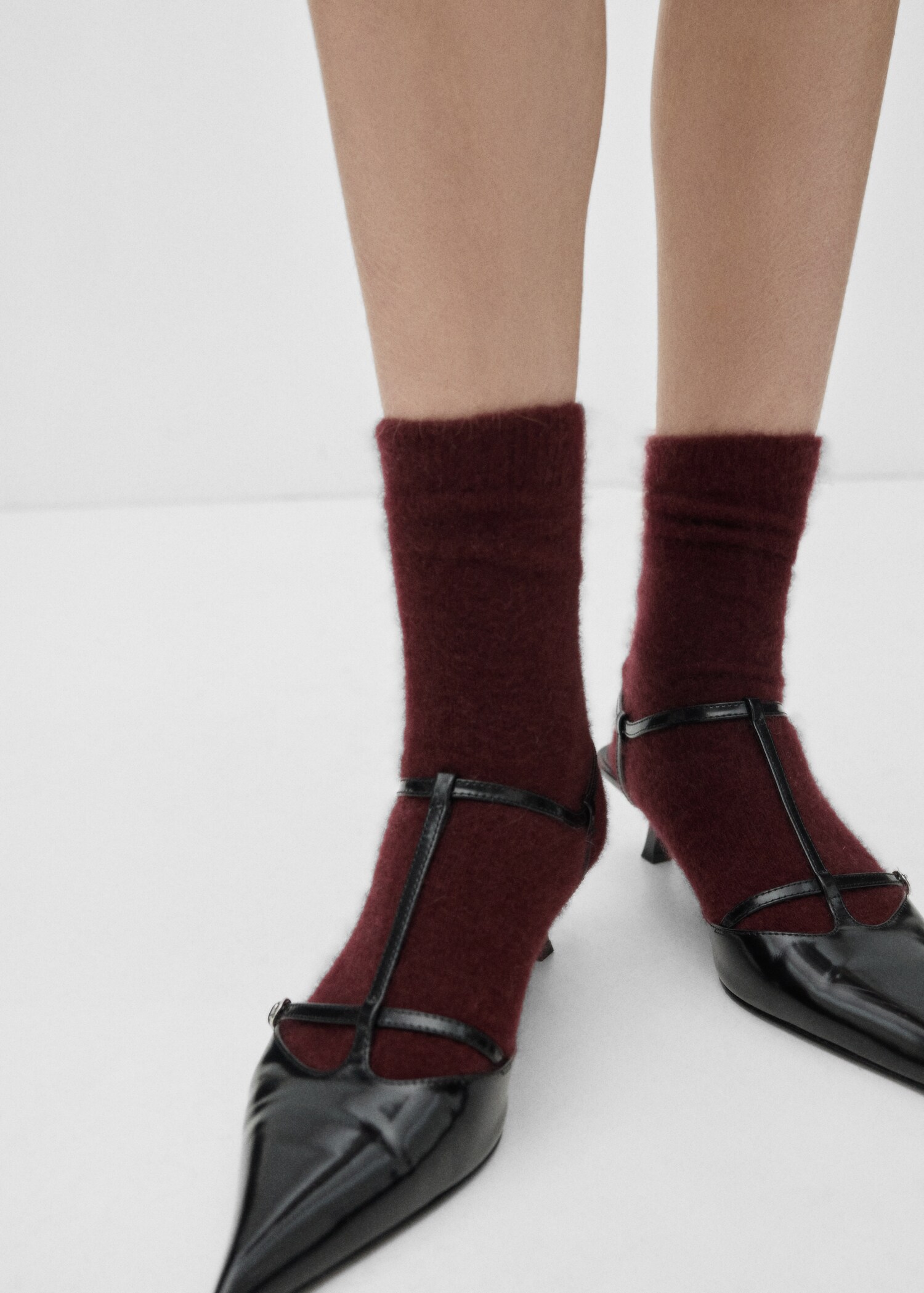 Calcetines punto cashmere - Plano general