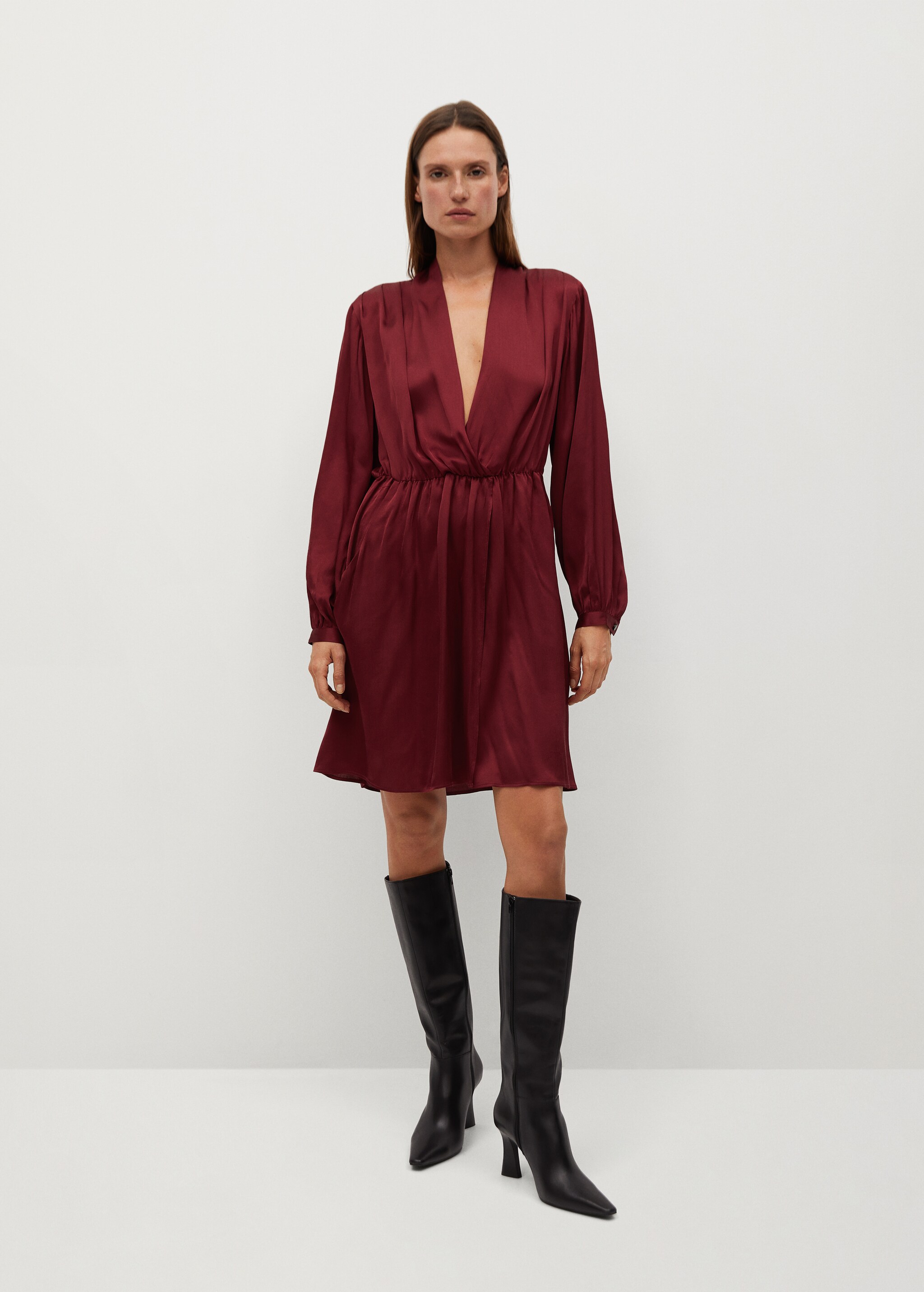 Wrap dress - General plane