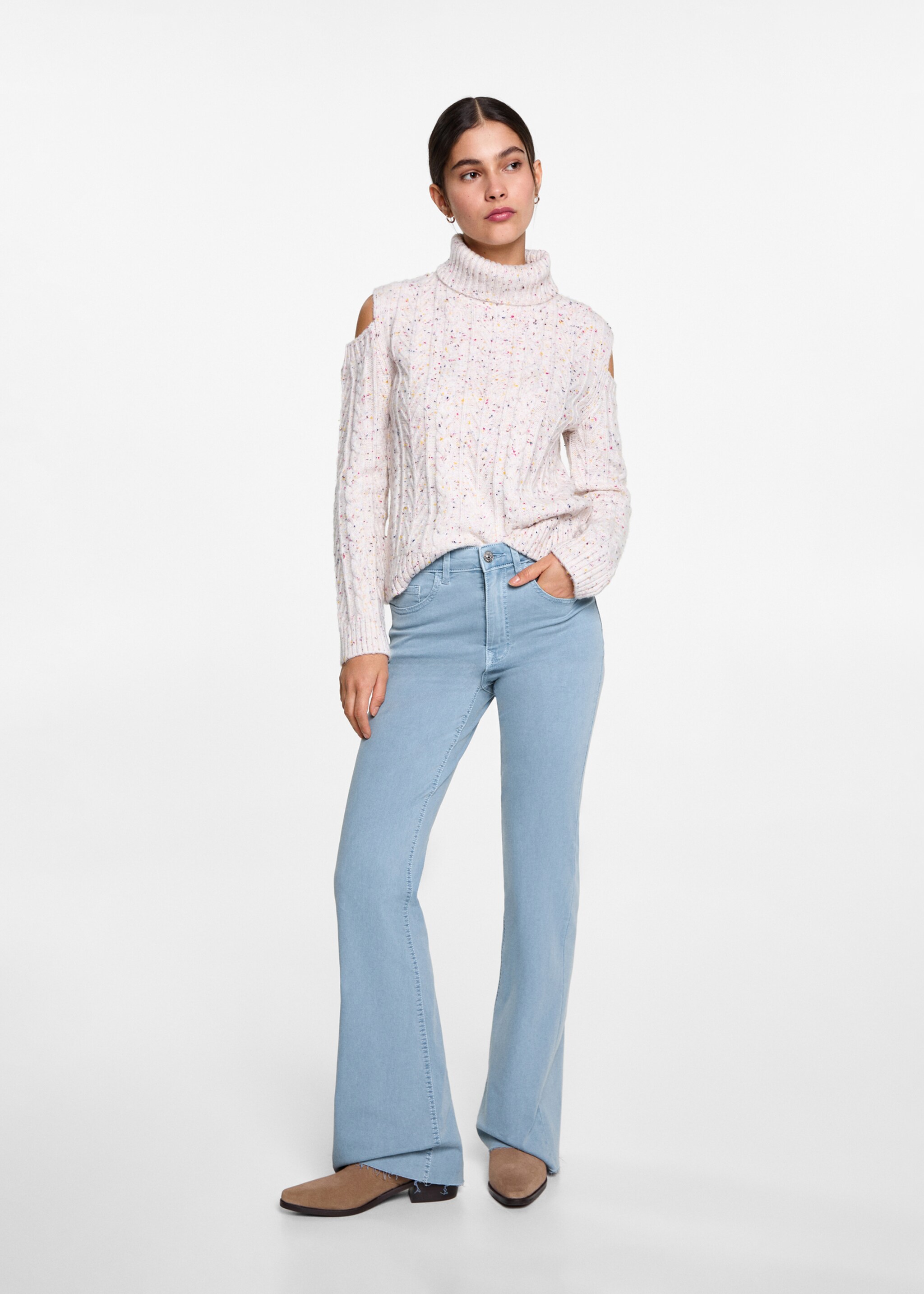 Flared trousers - General plane