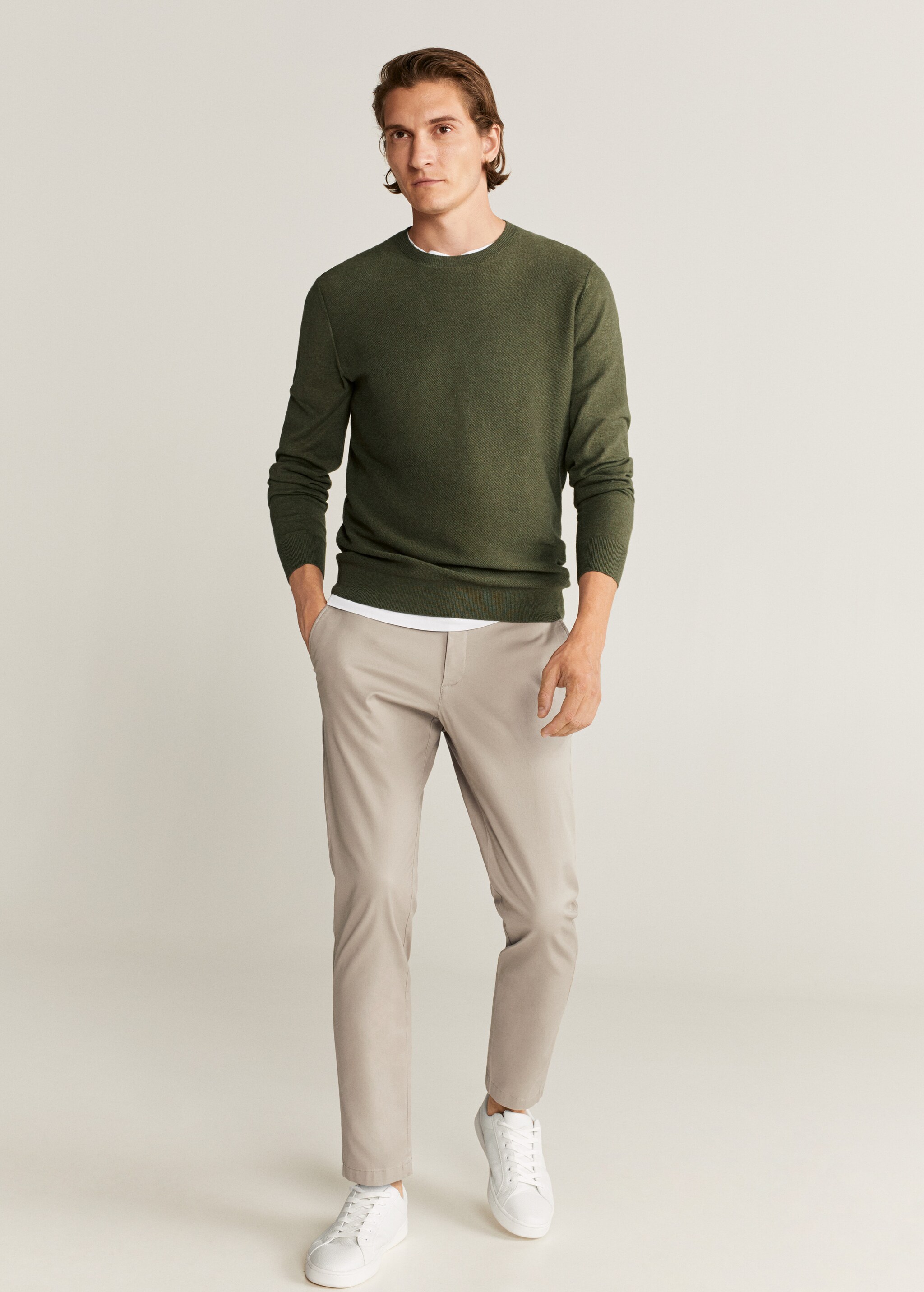 Pull coton cachemire - Plan général