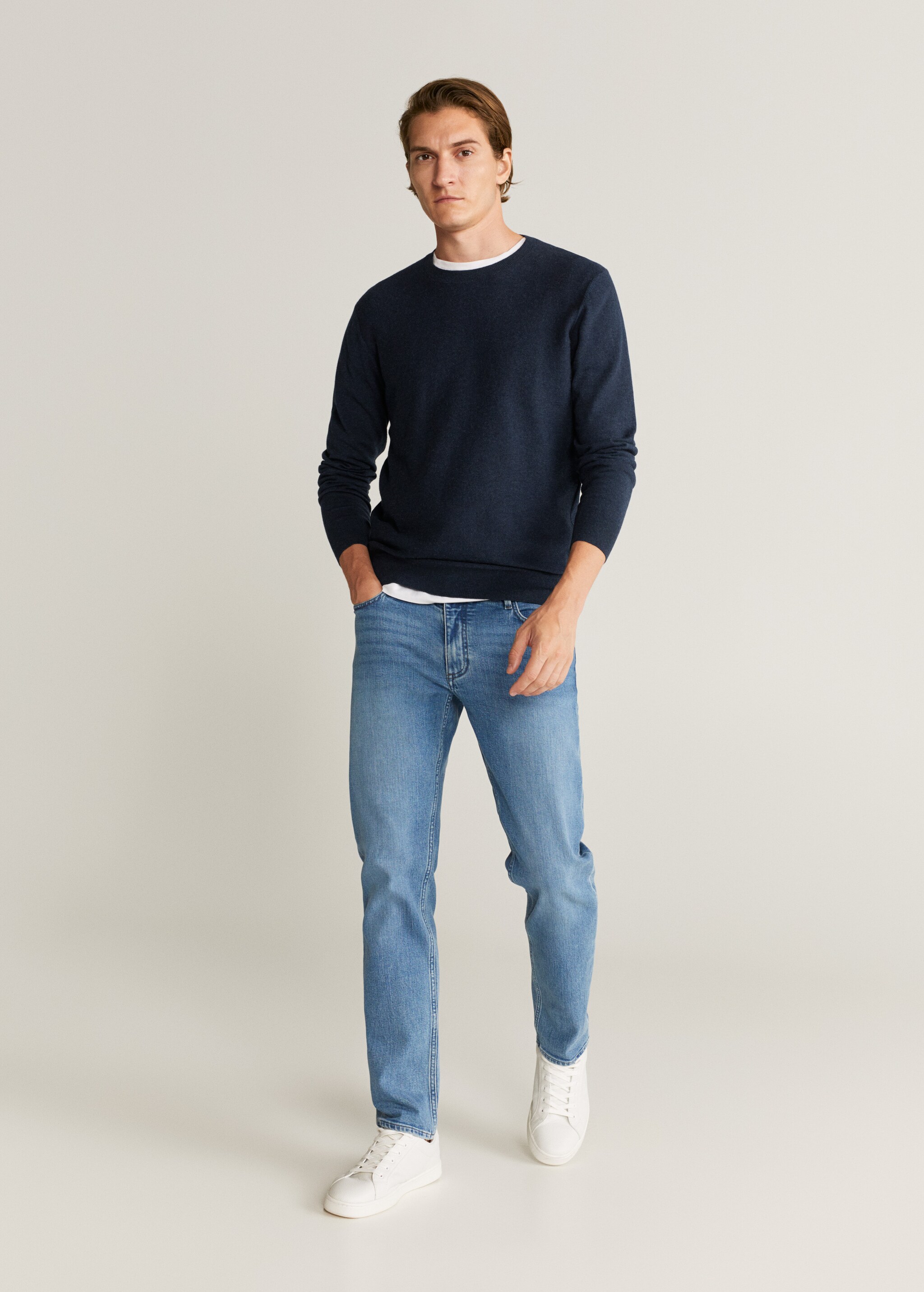 Pull coton cachemire - Plan général