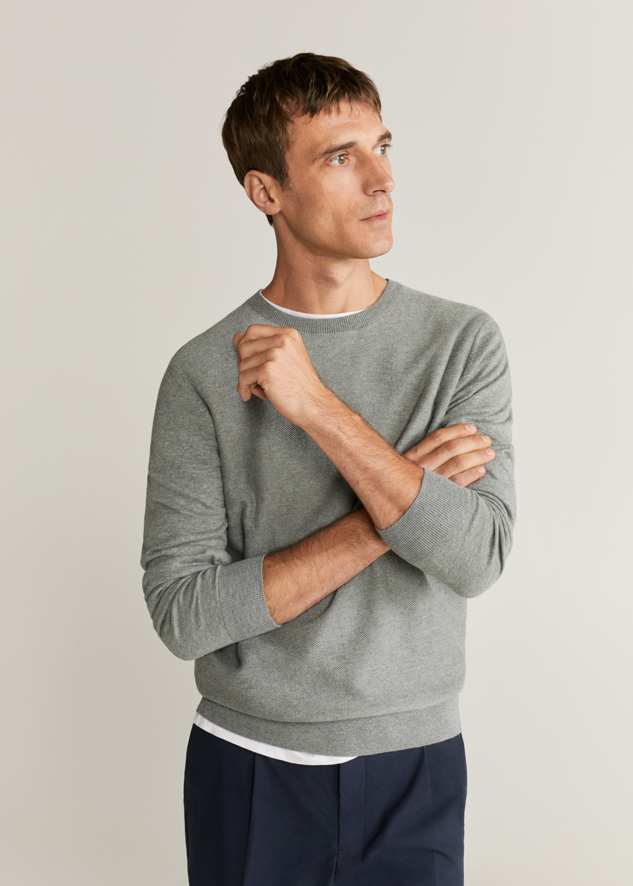 Pull coton cachemire - Plan général