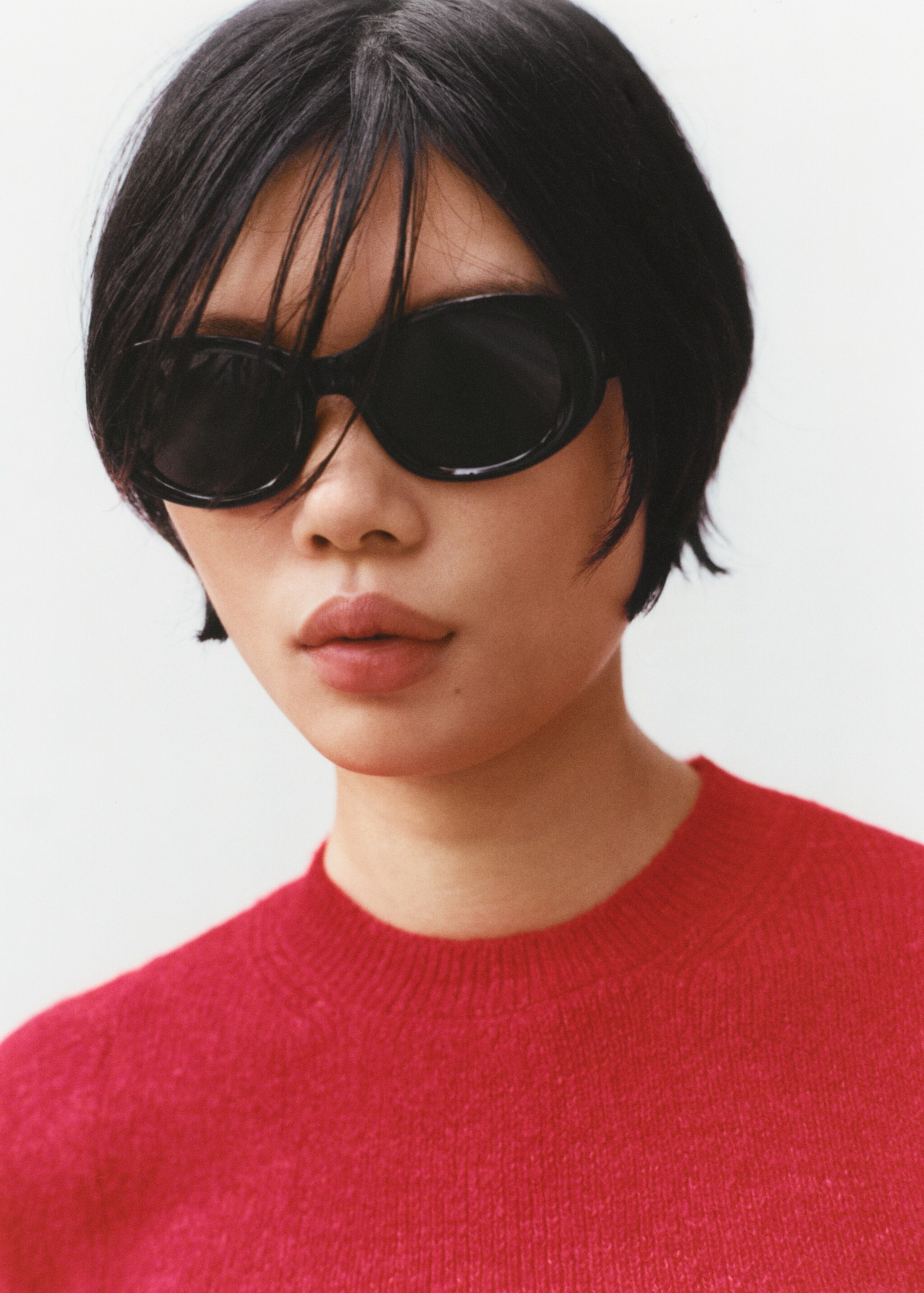 Sonnenbrille mit Azetatfassung - Allgemeine Ansicht
