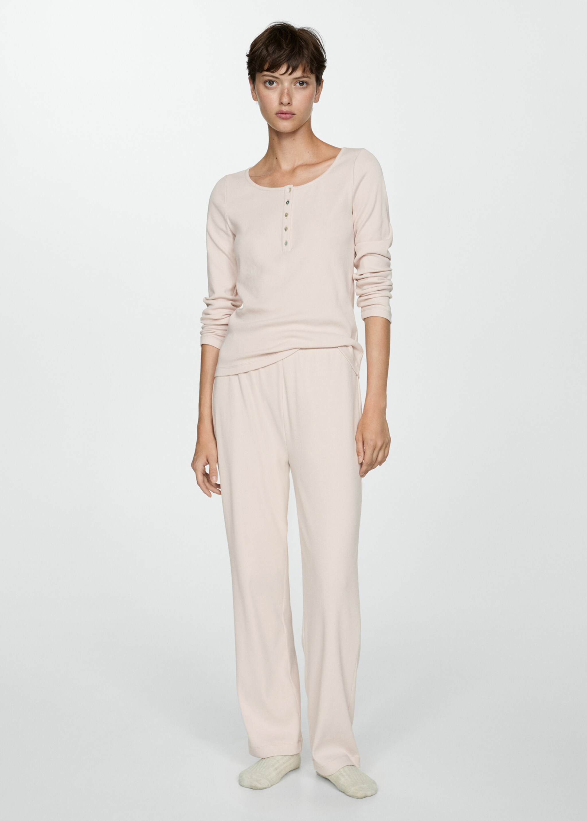 Two-piece cotton pyjamas - General plane
