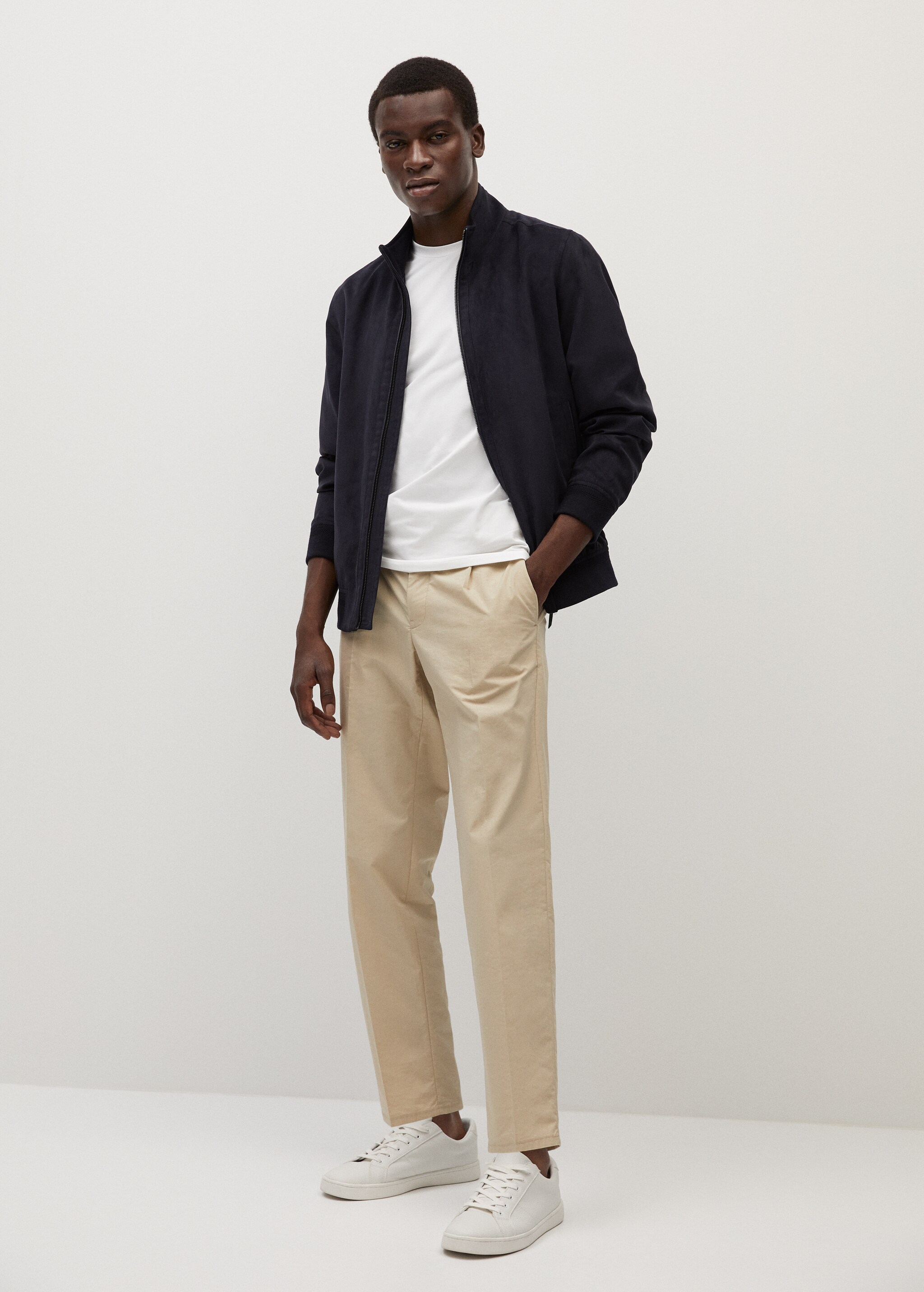 Stretch cotton T-shirt - General plane