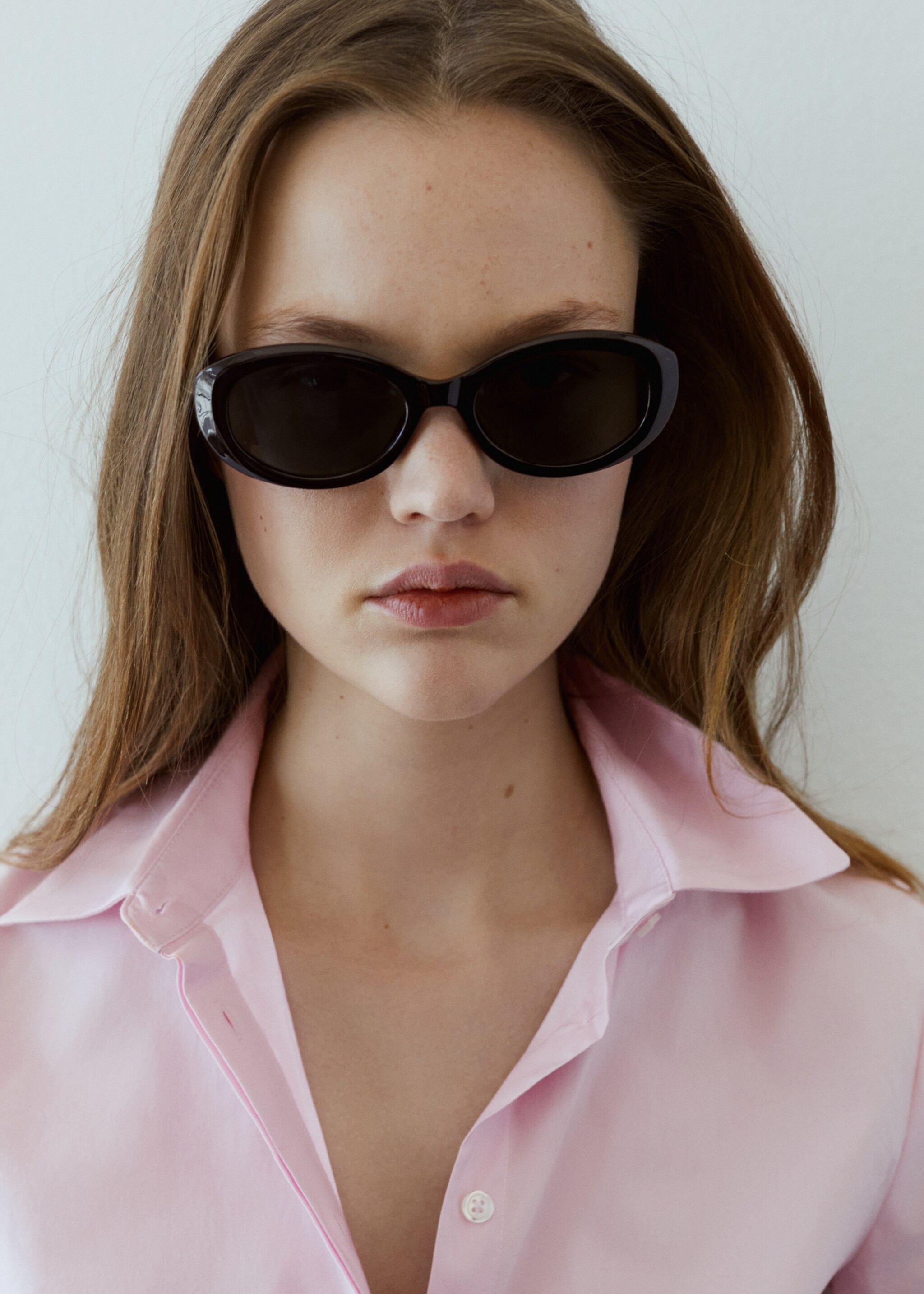 Sonnenbrille mit Azetatfassung - Allgemeine Ansicht