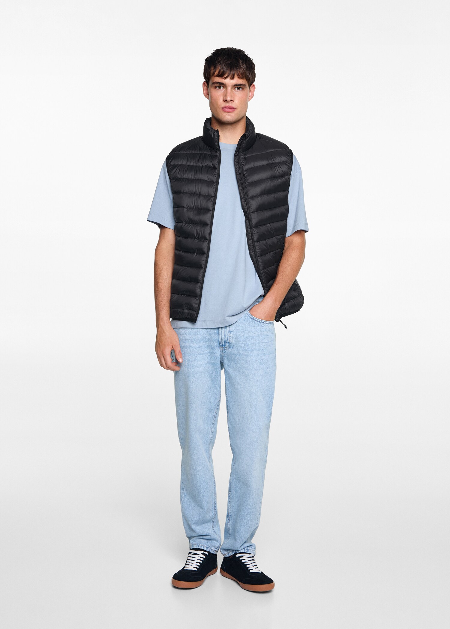 Quilted gilet - General plane