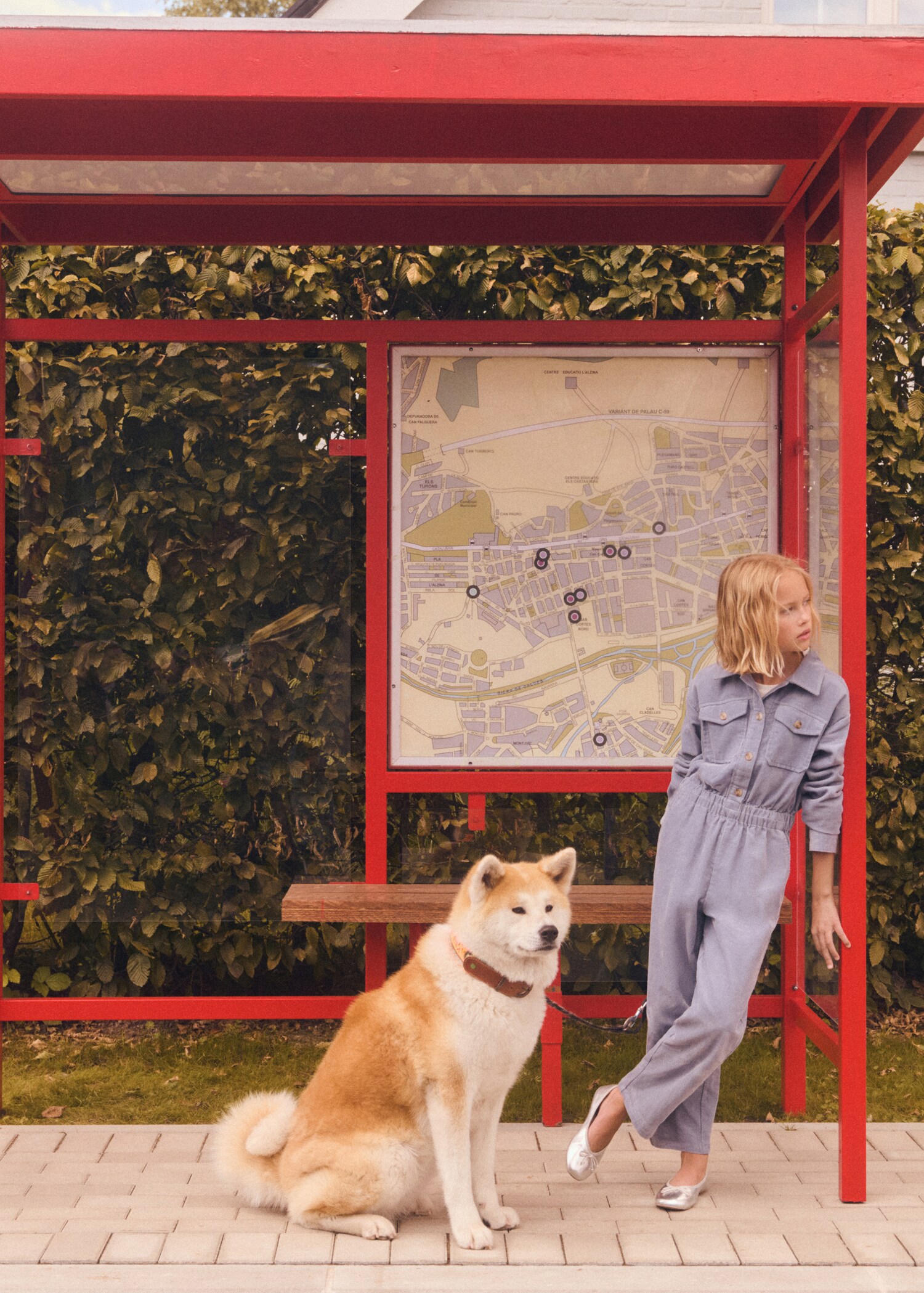 Combi-pantalon velours côtelé - Plan général