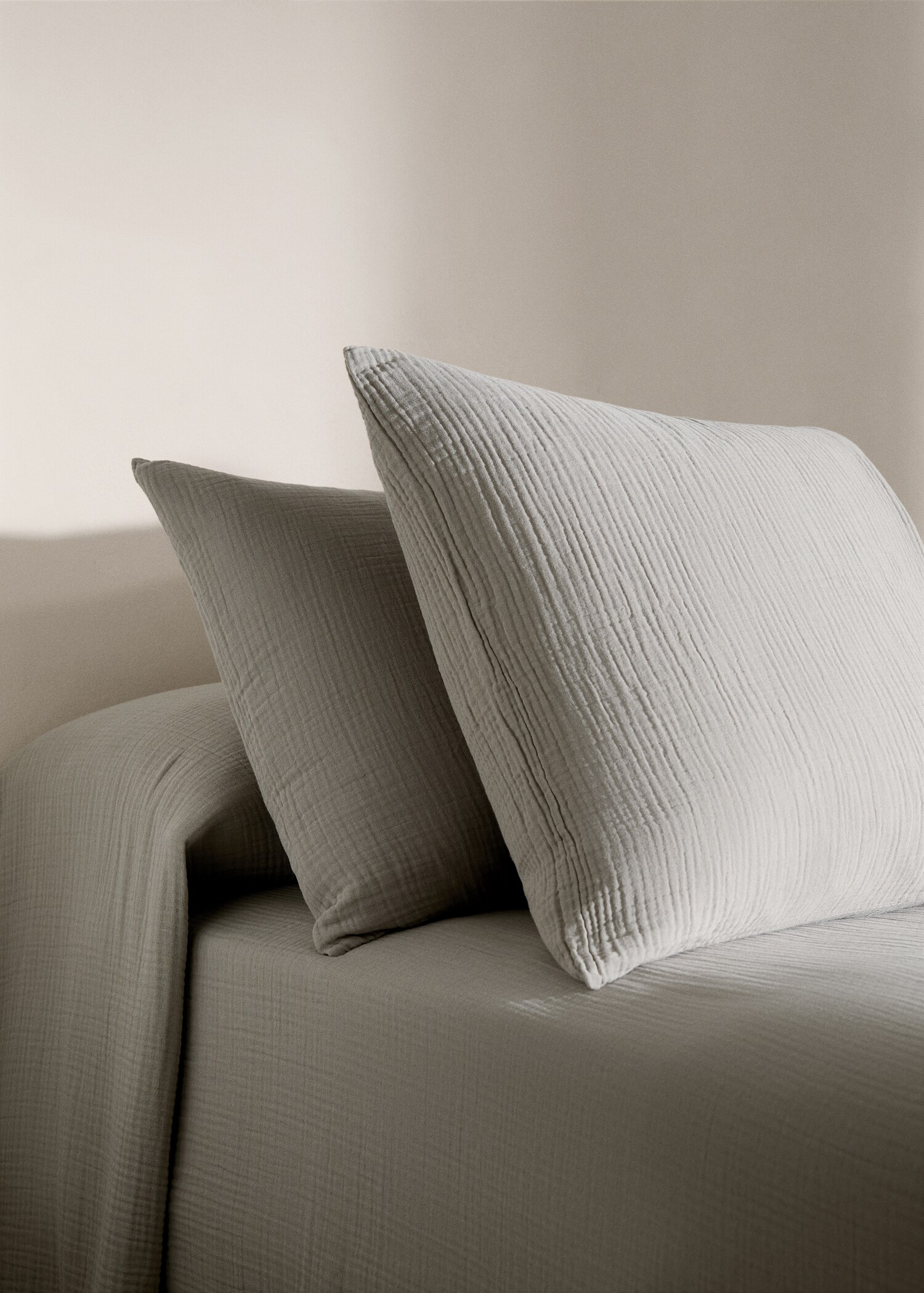 Cotton gauze pillow case 50x75cm - General plane