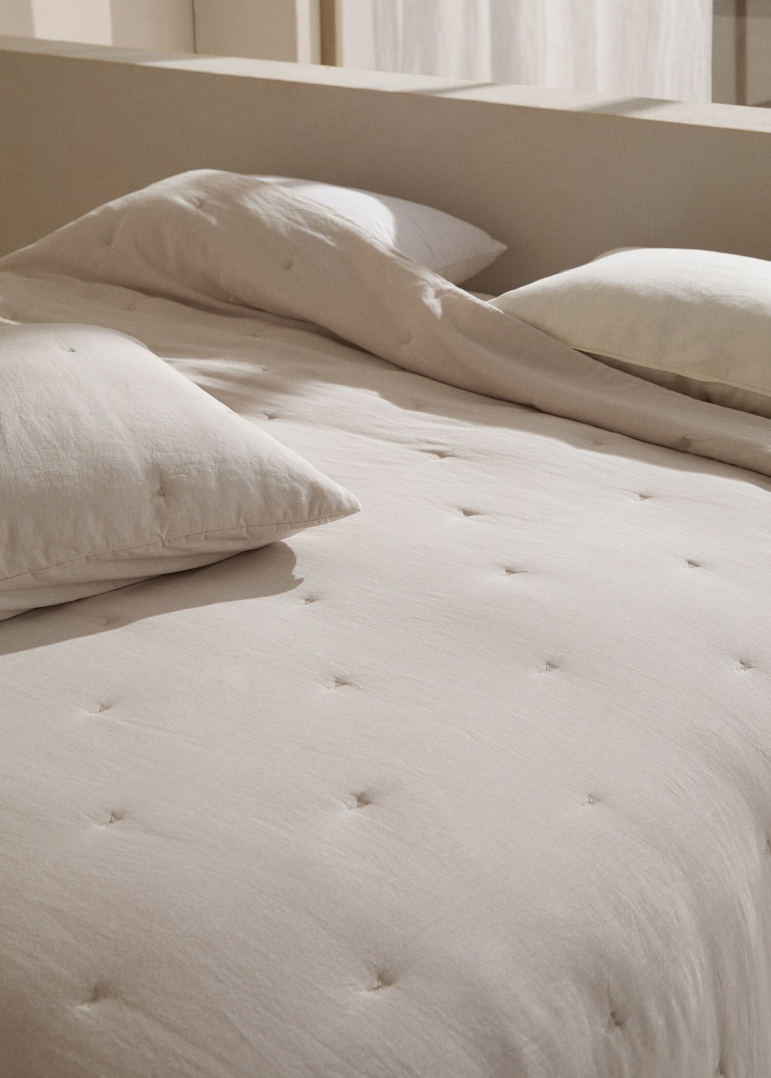 Edredó lli - Pla general