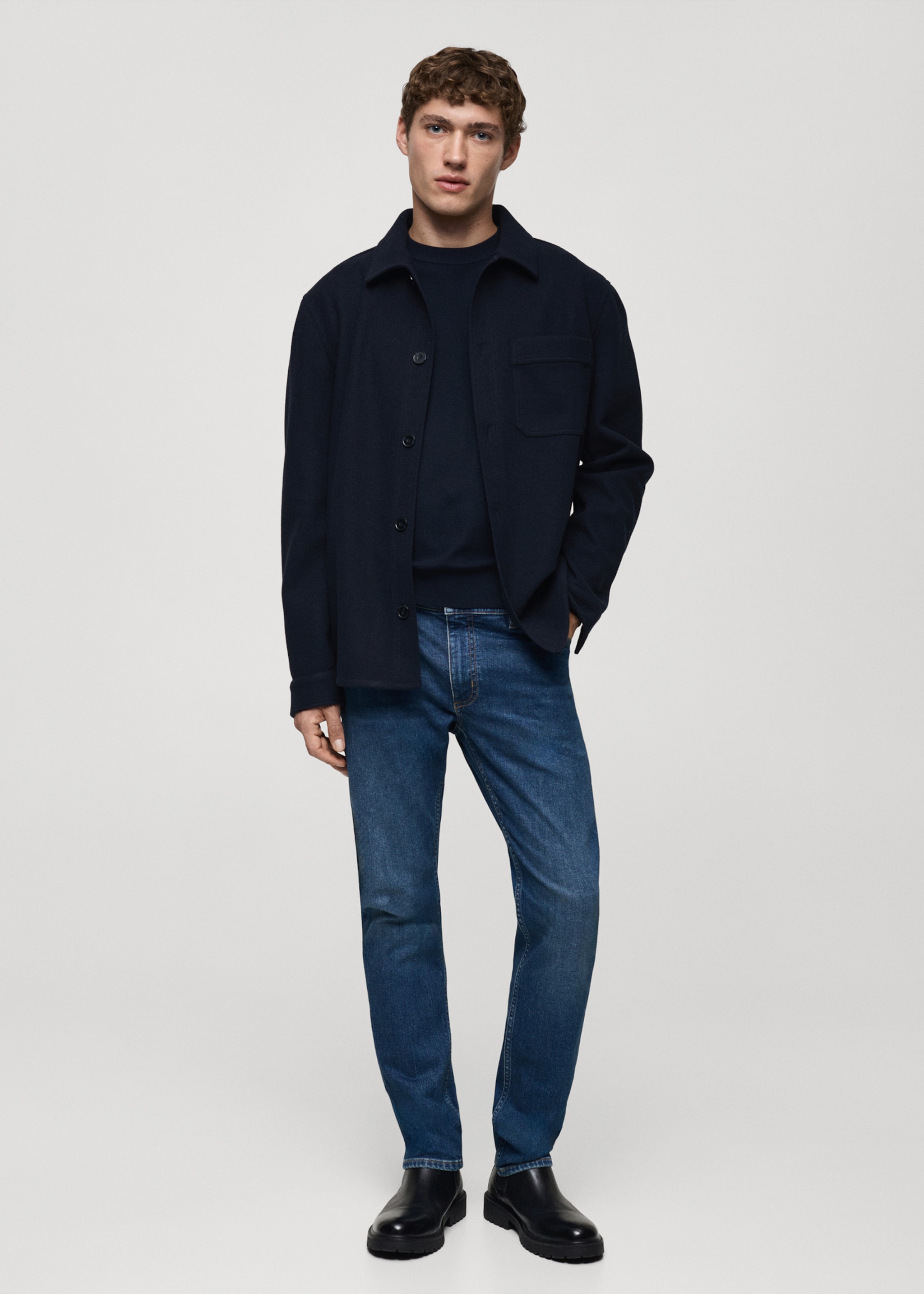Texans Jan slim fit - Pla general