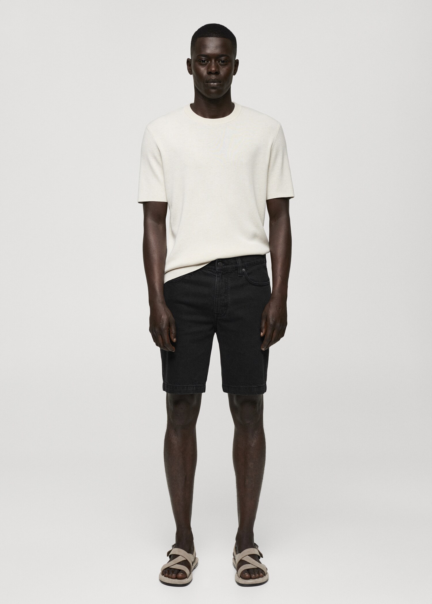 Bermudes texanes regular fit - Pla general