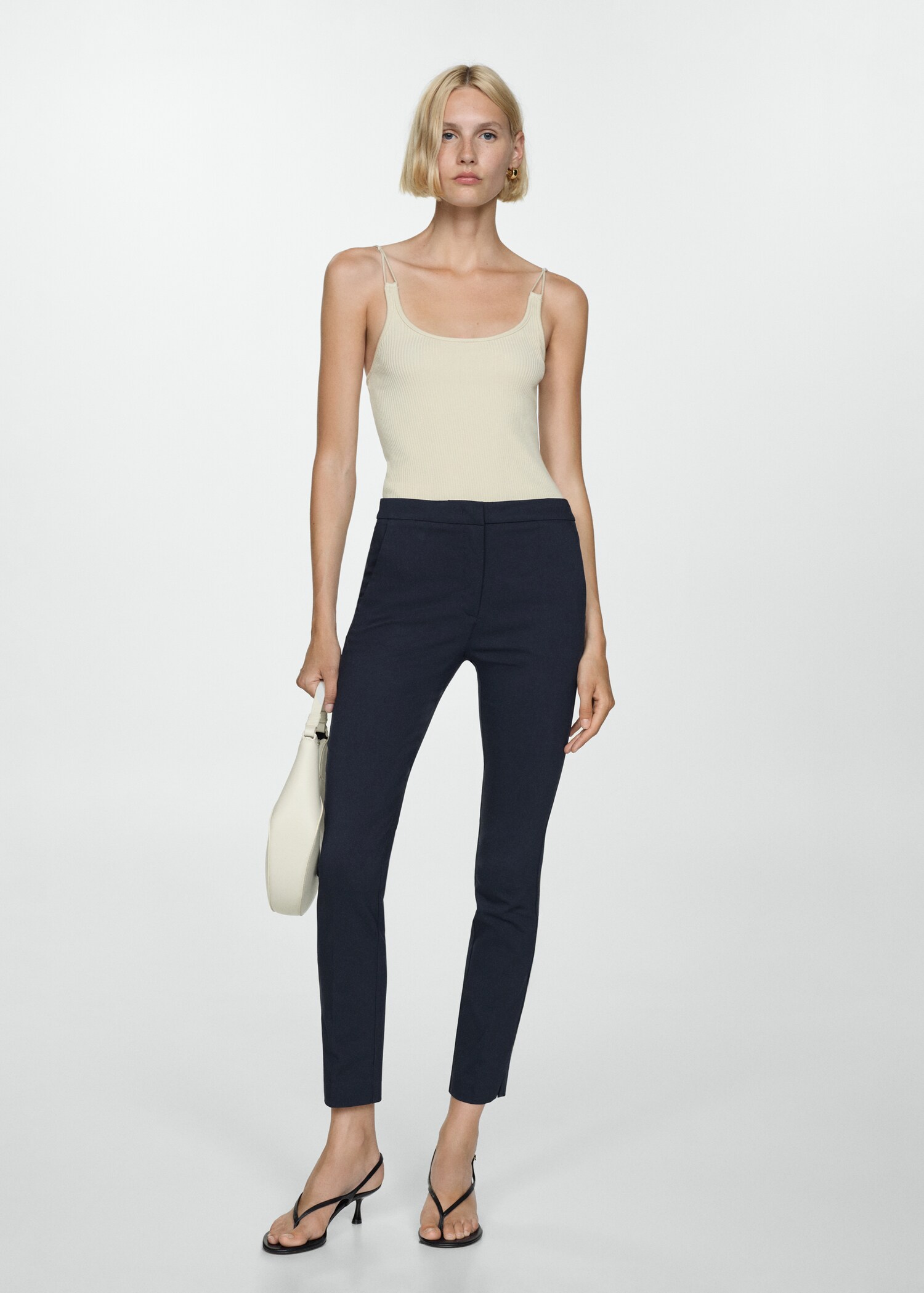 Pantalons tub crop - Pla general