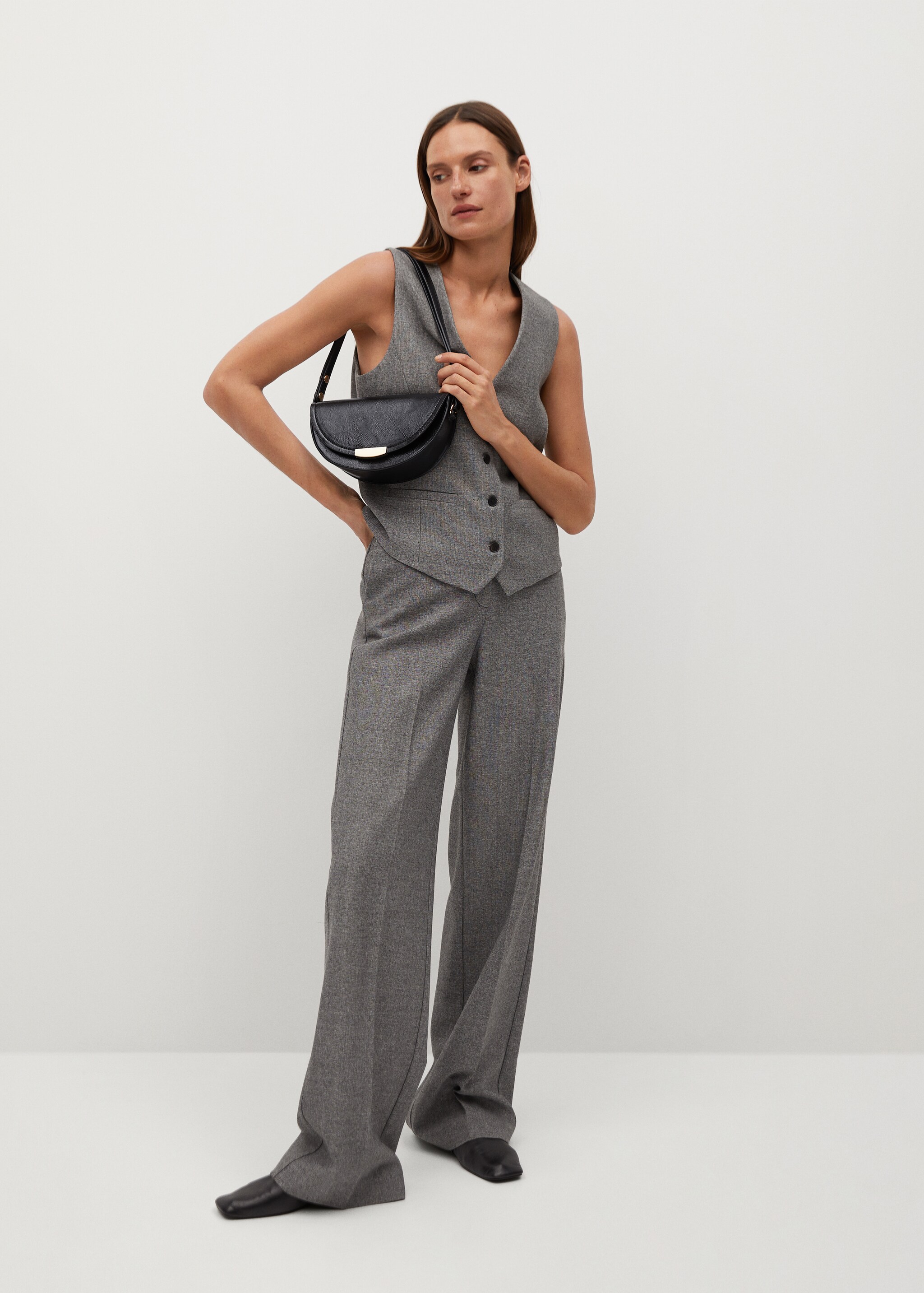 Bolso cruzado ajustable - Plano general