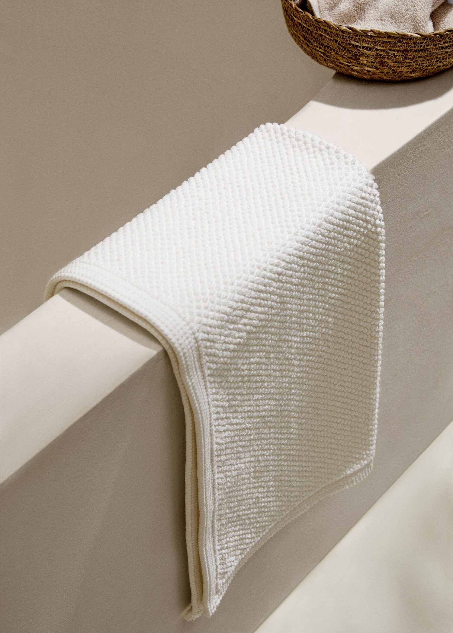 Badmat 100% bouclékatoen - Overzichtstekening