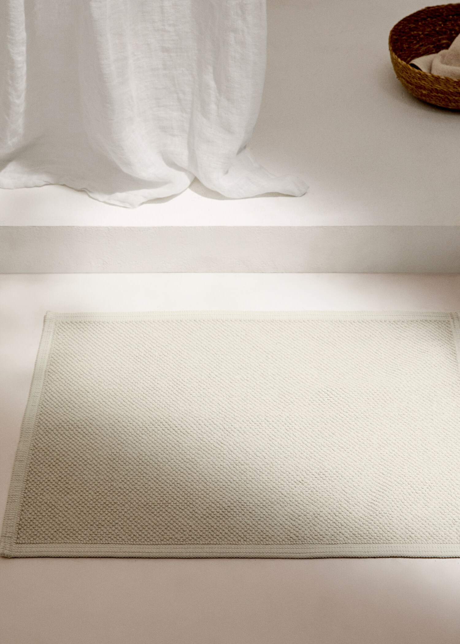 Badmat 100% bouclékatoen - Overzichtstekening