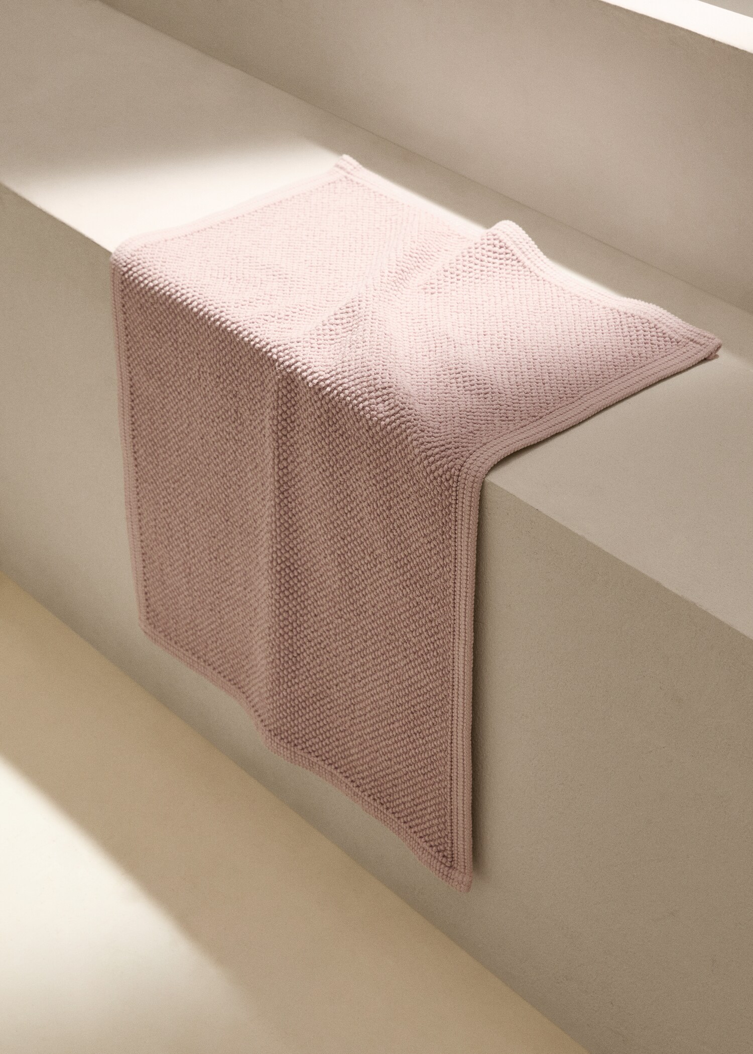 Badmat 100% bouclékatoen - Overzichtstekening