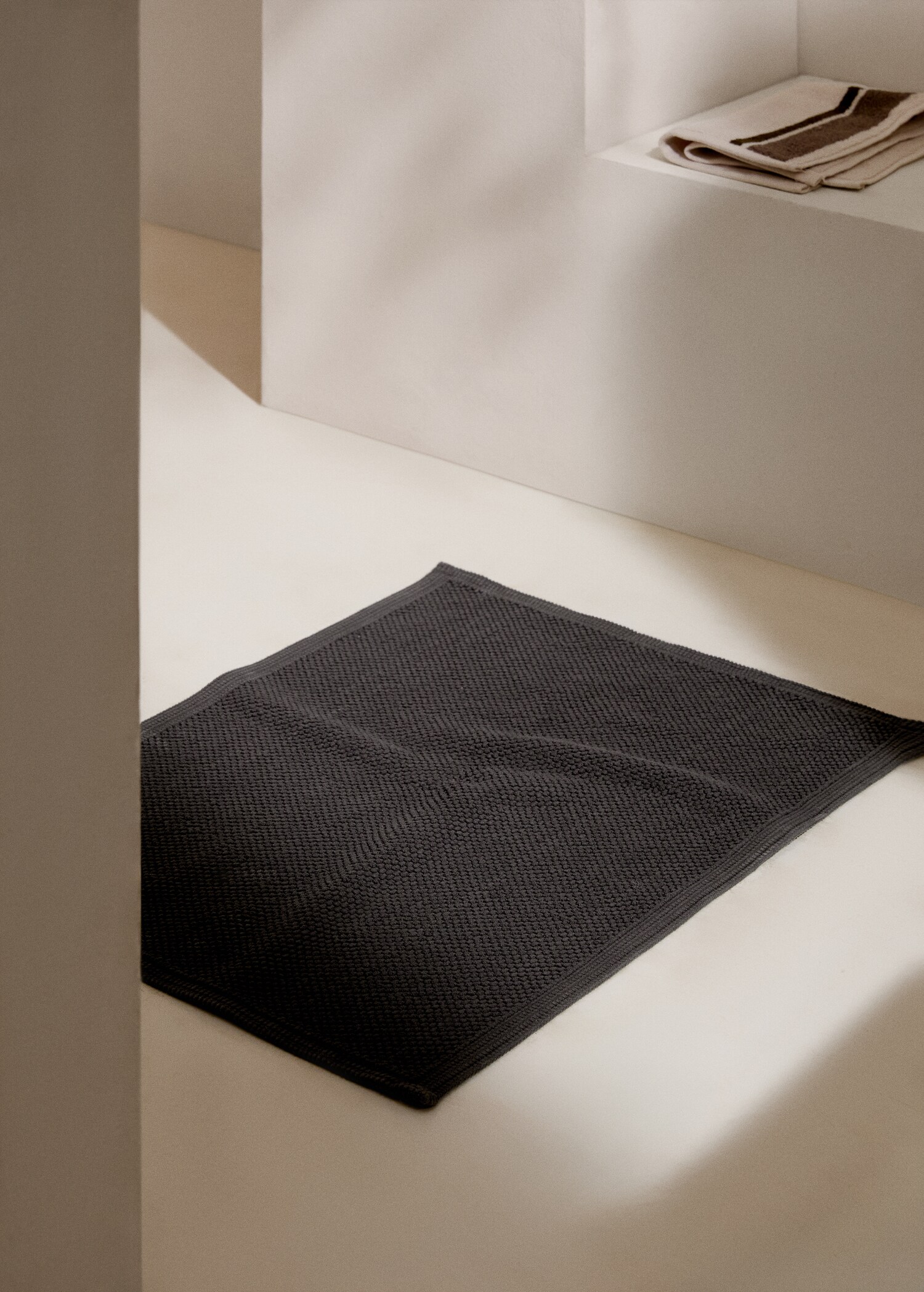 Badmat 100% bouclékatoen - Overzichtstekening