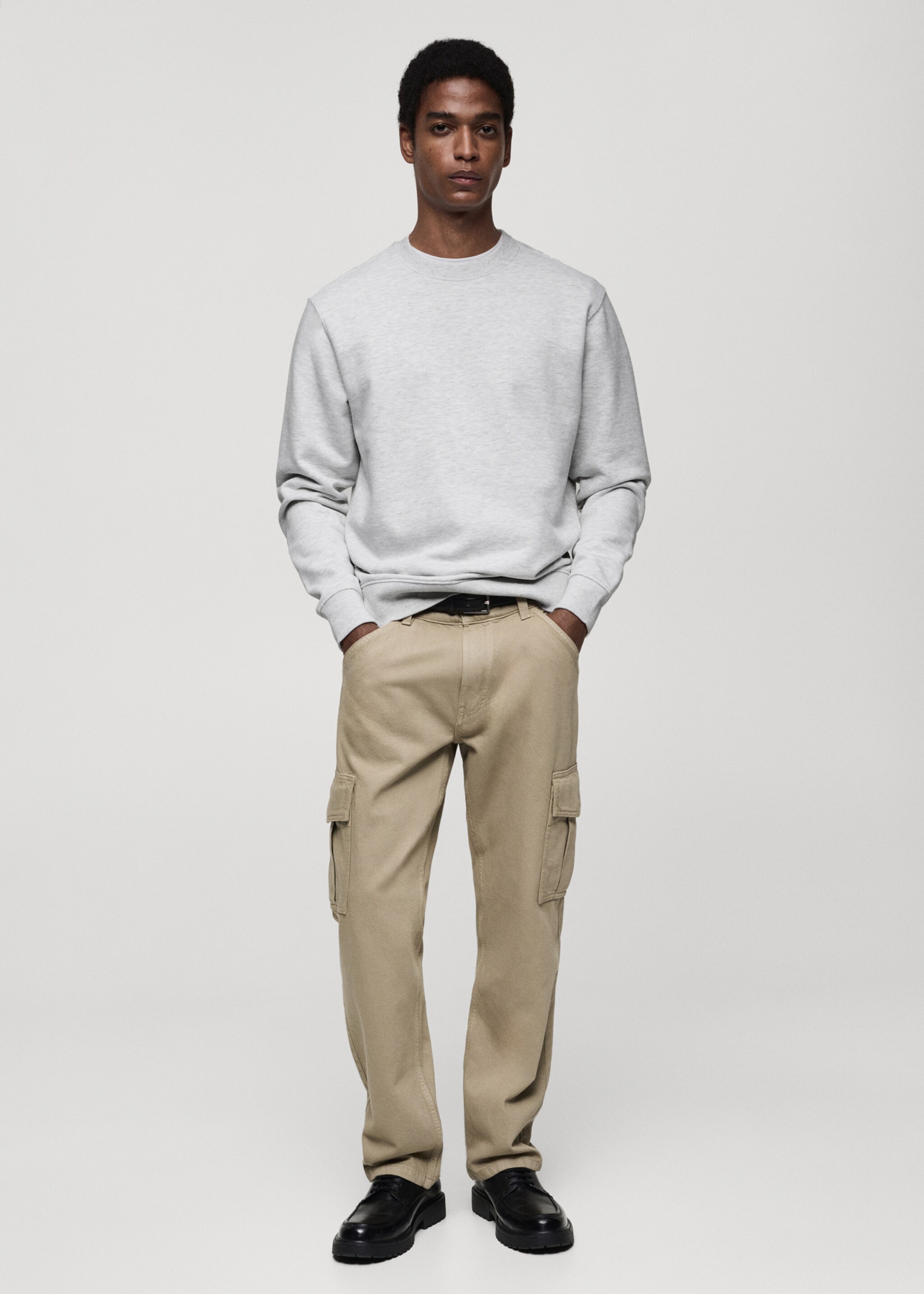 Sudadera regular fit 100% algodón - Plano general