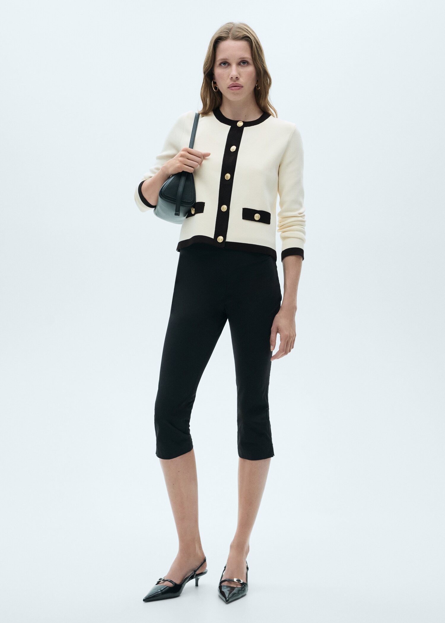 Knitted jacket pia - General plane
