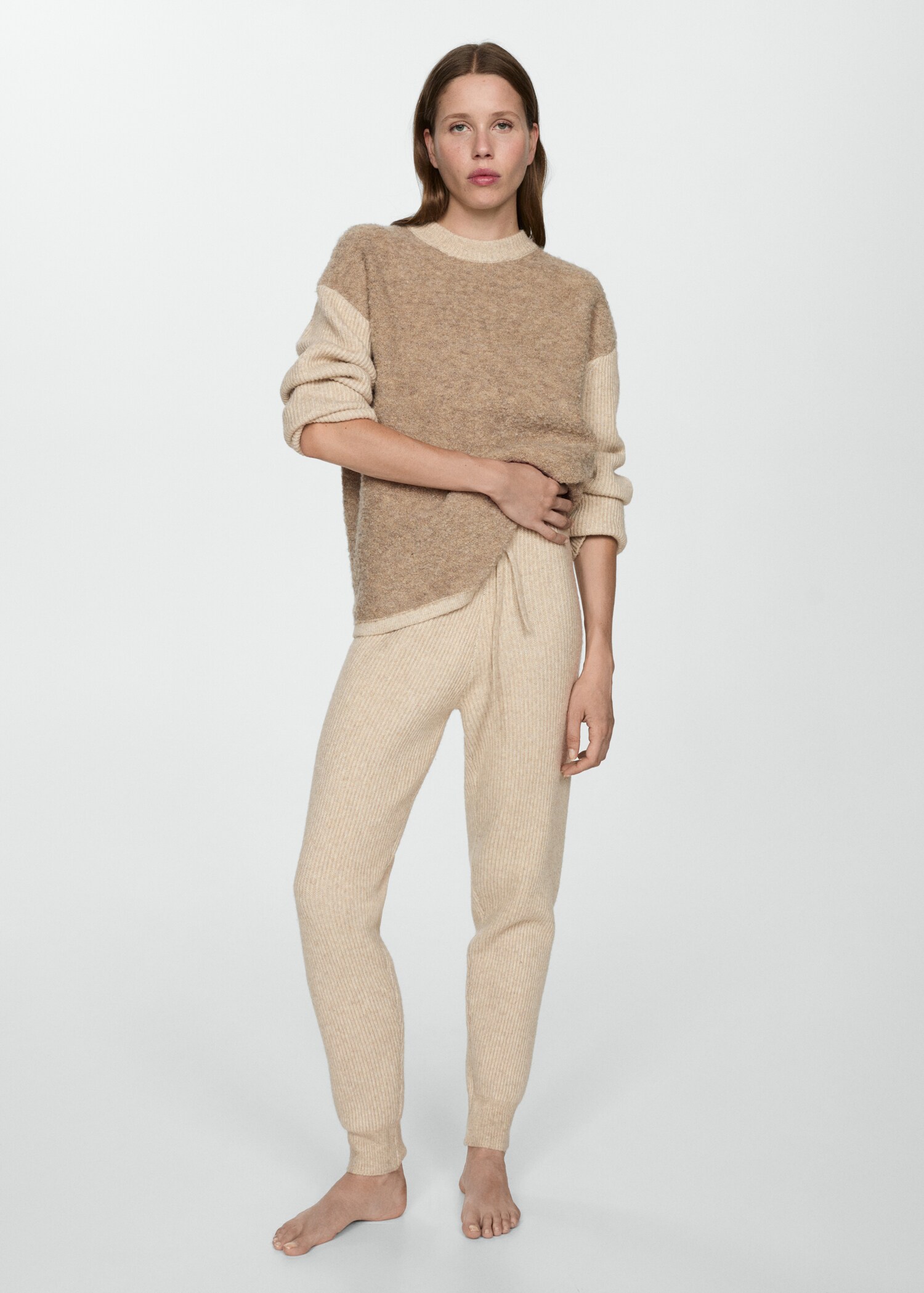 Knit jogger-style trousers - General plane