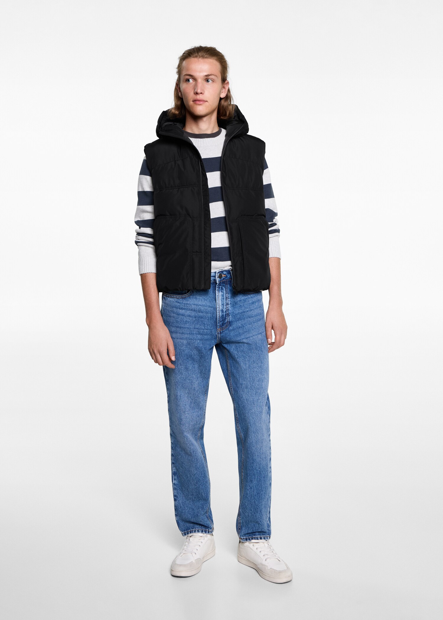 Quilted gilet - General plane