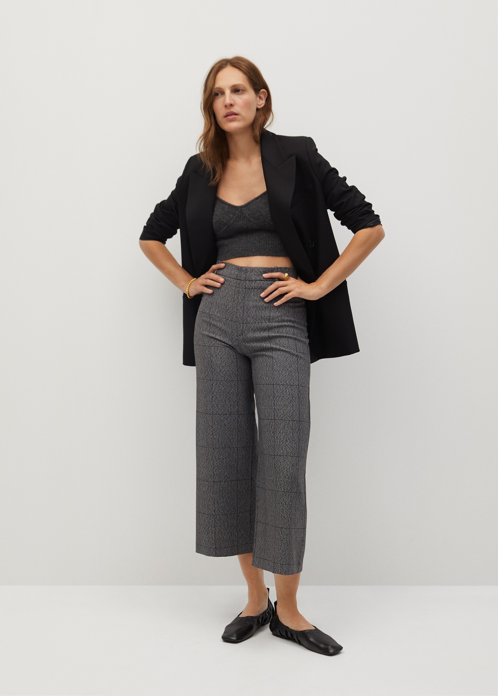 Pantalón culotte traje - Plano general