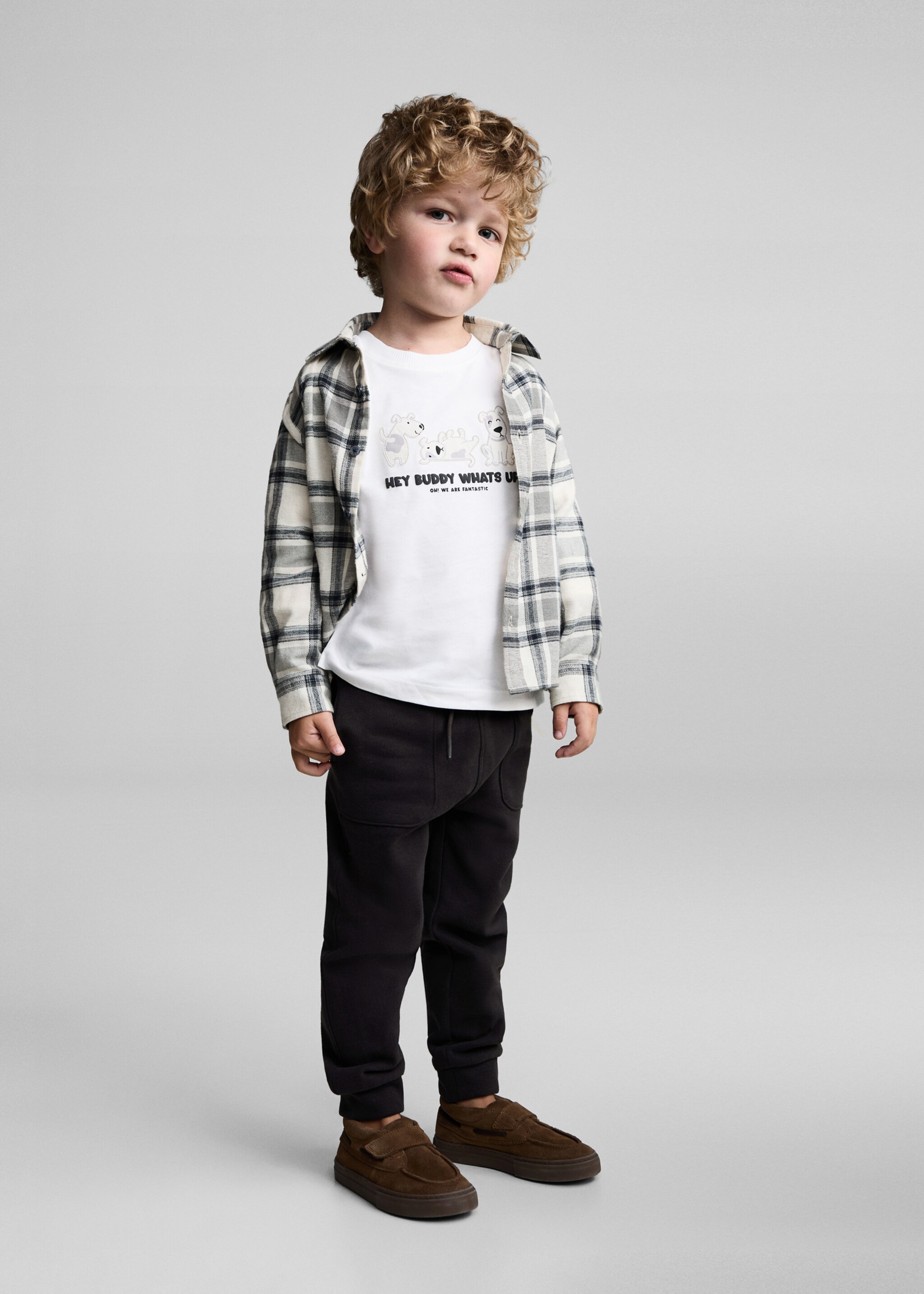Jogger Pants mit Taschen - Allgemeine Ansicht, Anthrazit. Ref: 77066341-00.