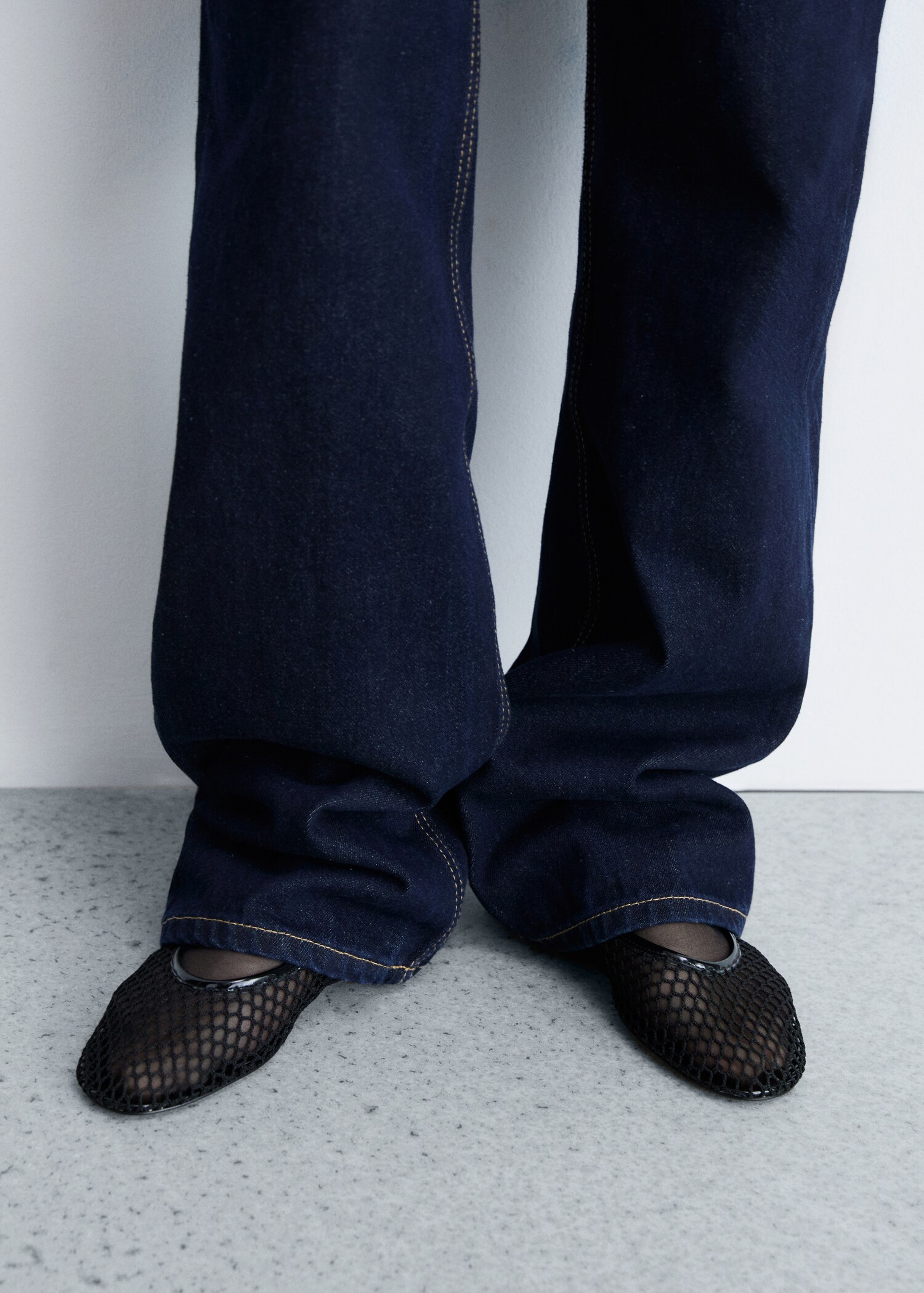 Ballerines maille filet - Plan général