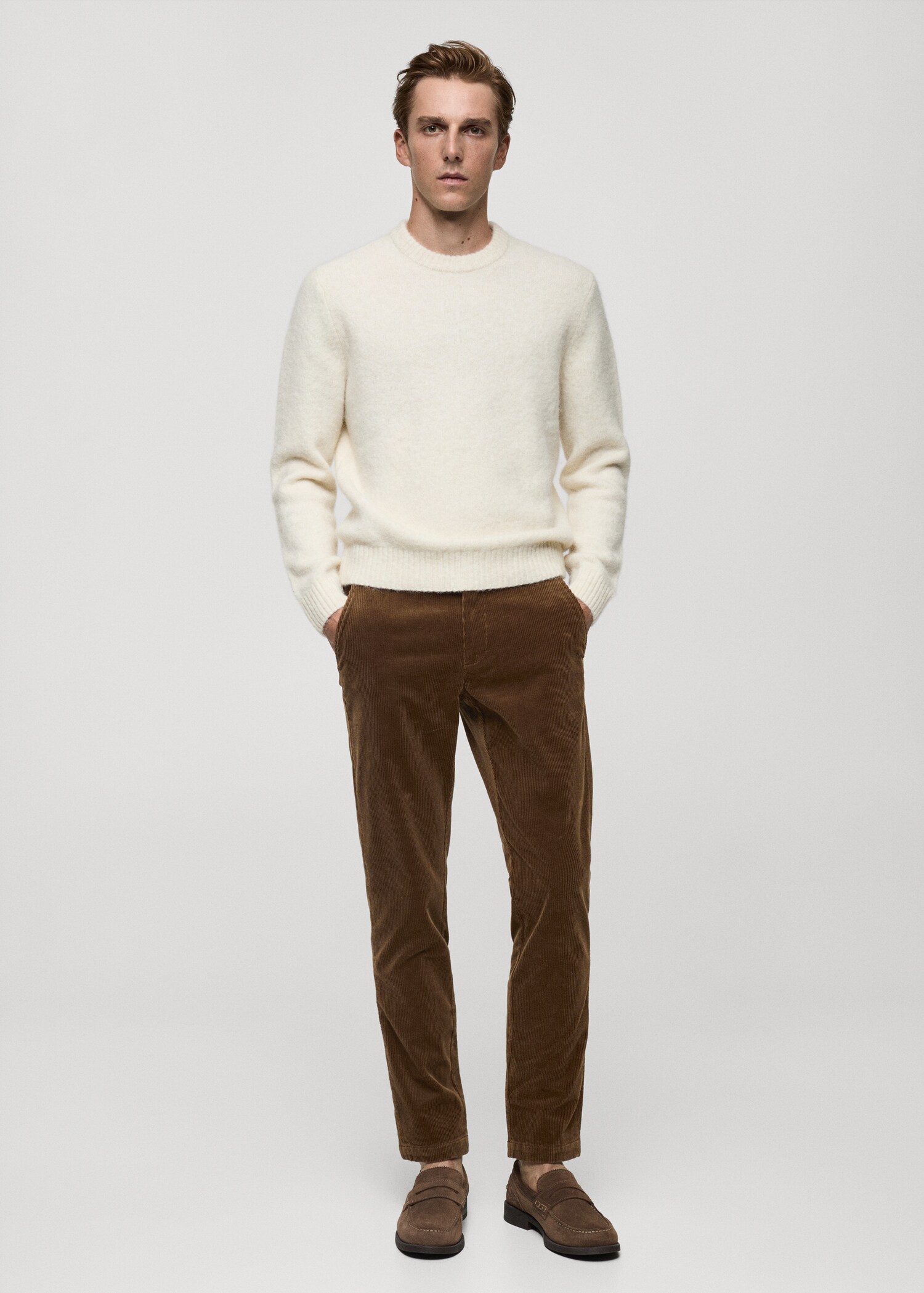 Slim Fit-Cordhose - Allgemeine Ansicht
